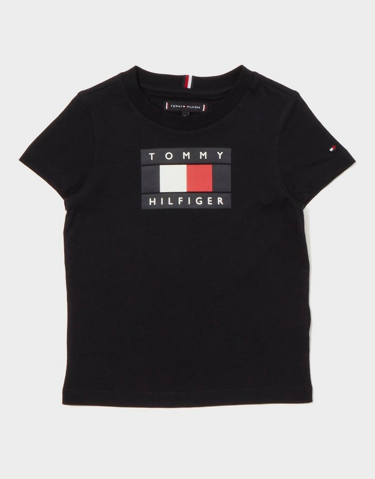 Tommy Hilfiger Large Flag Logo T-Shirt Children