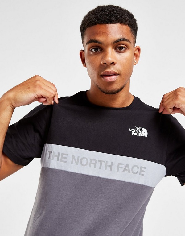 Unmanned To govern Electrical Compra The North Face camiseta Colour Block Grid en Negro