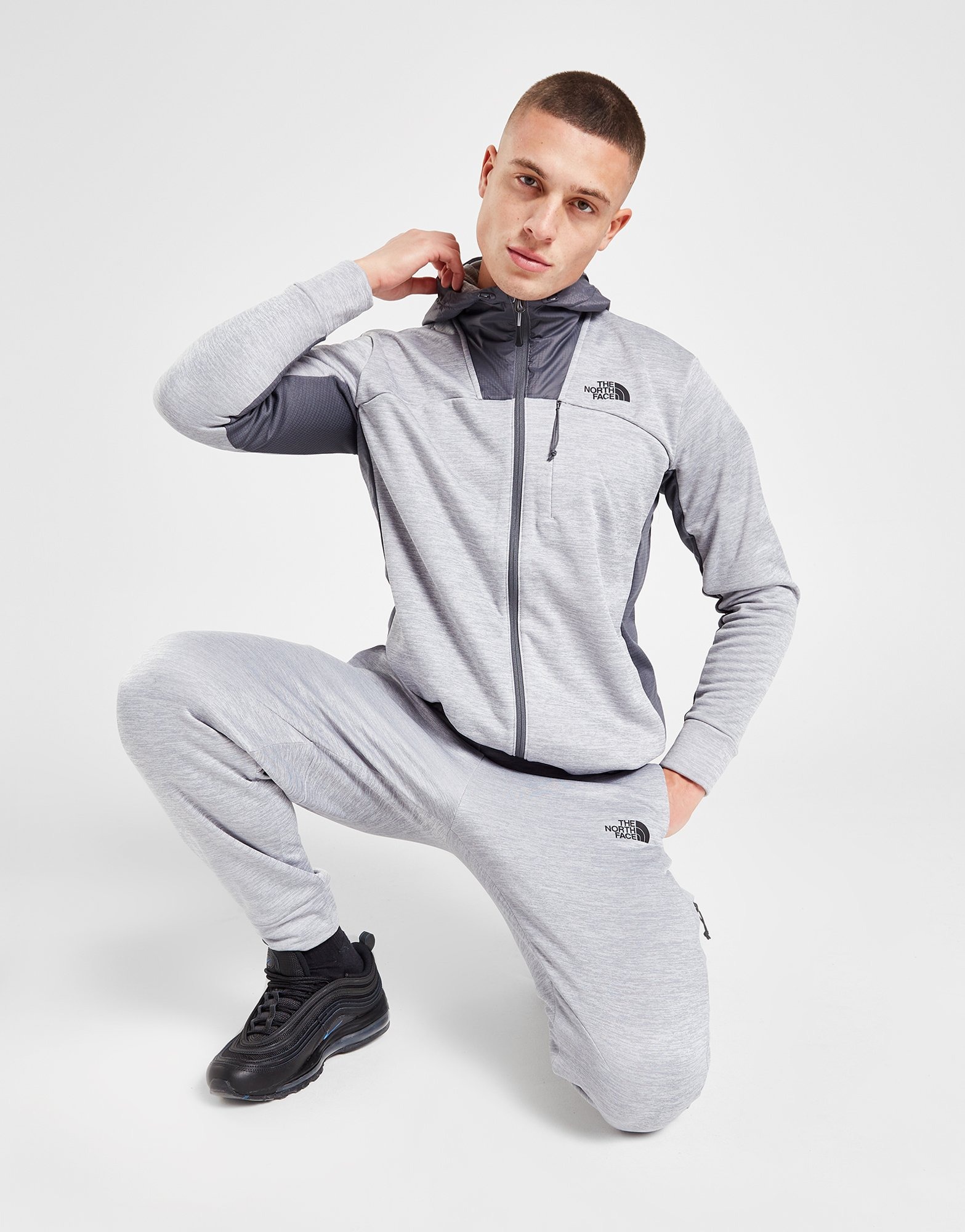 the north face mittellegi track pants grey
