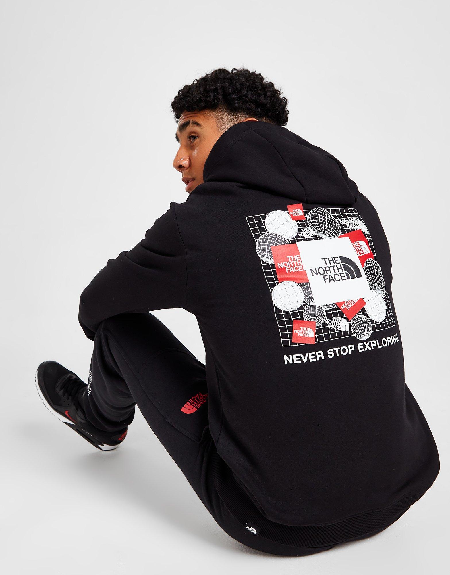 the north face overhead graphic hoodie