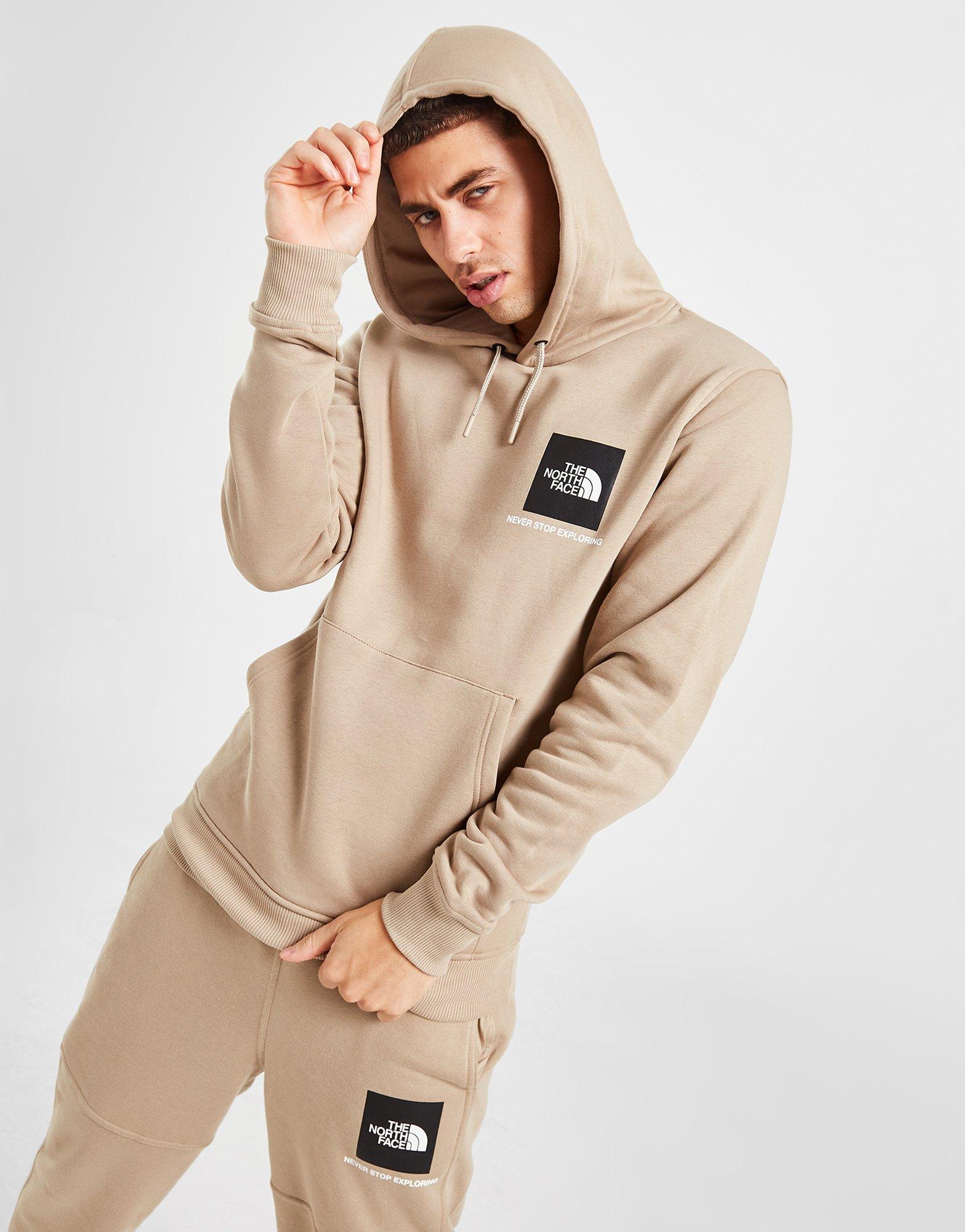 North face shop hoodie brown