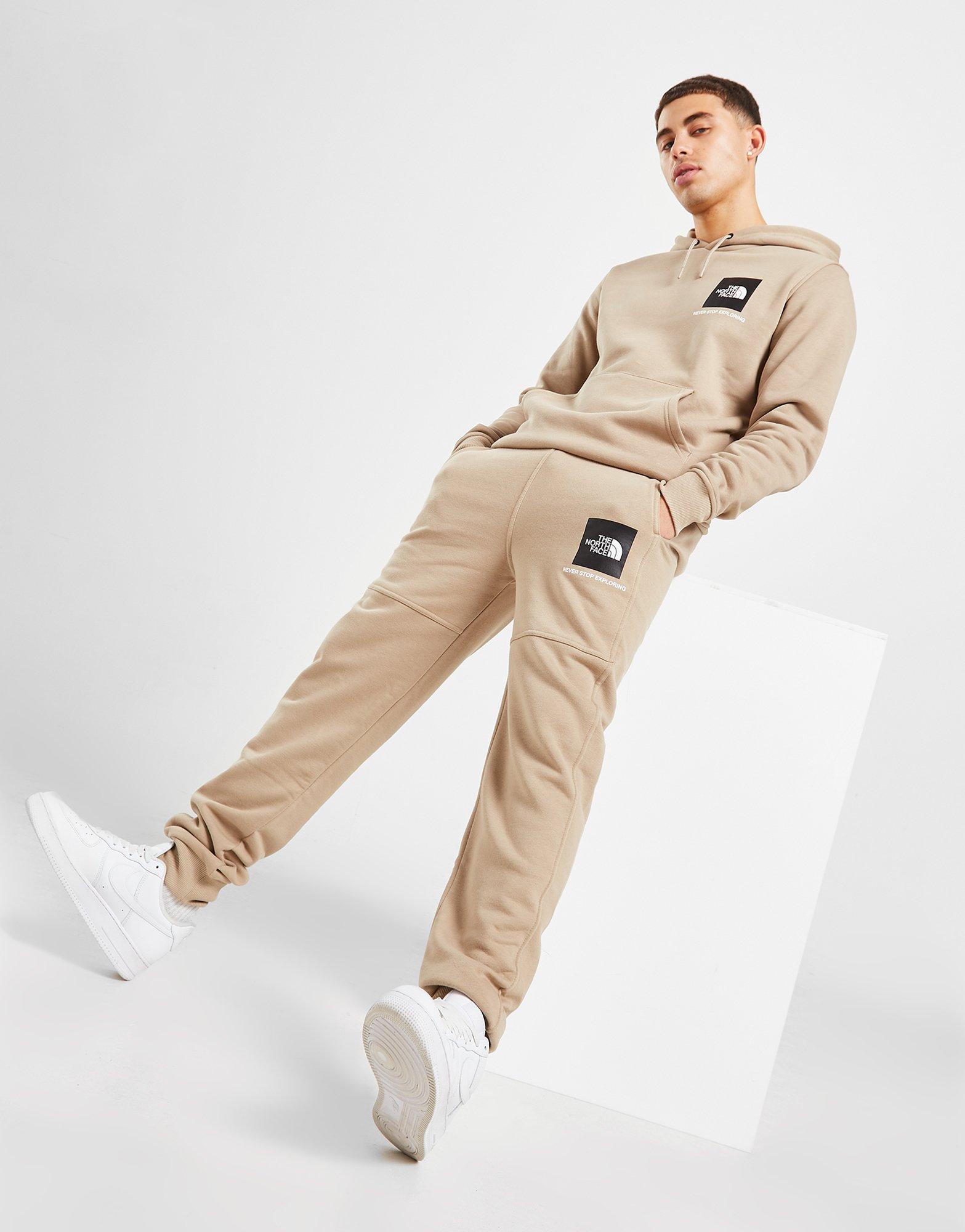 Brown The North Face Fine Box Joggers - JD Sports Global