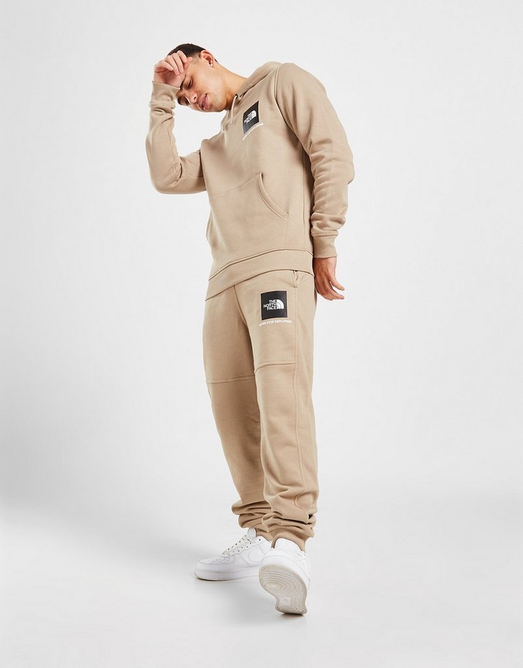 Brown The North Face Fine Box Joggers | JD Sports UK