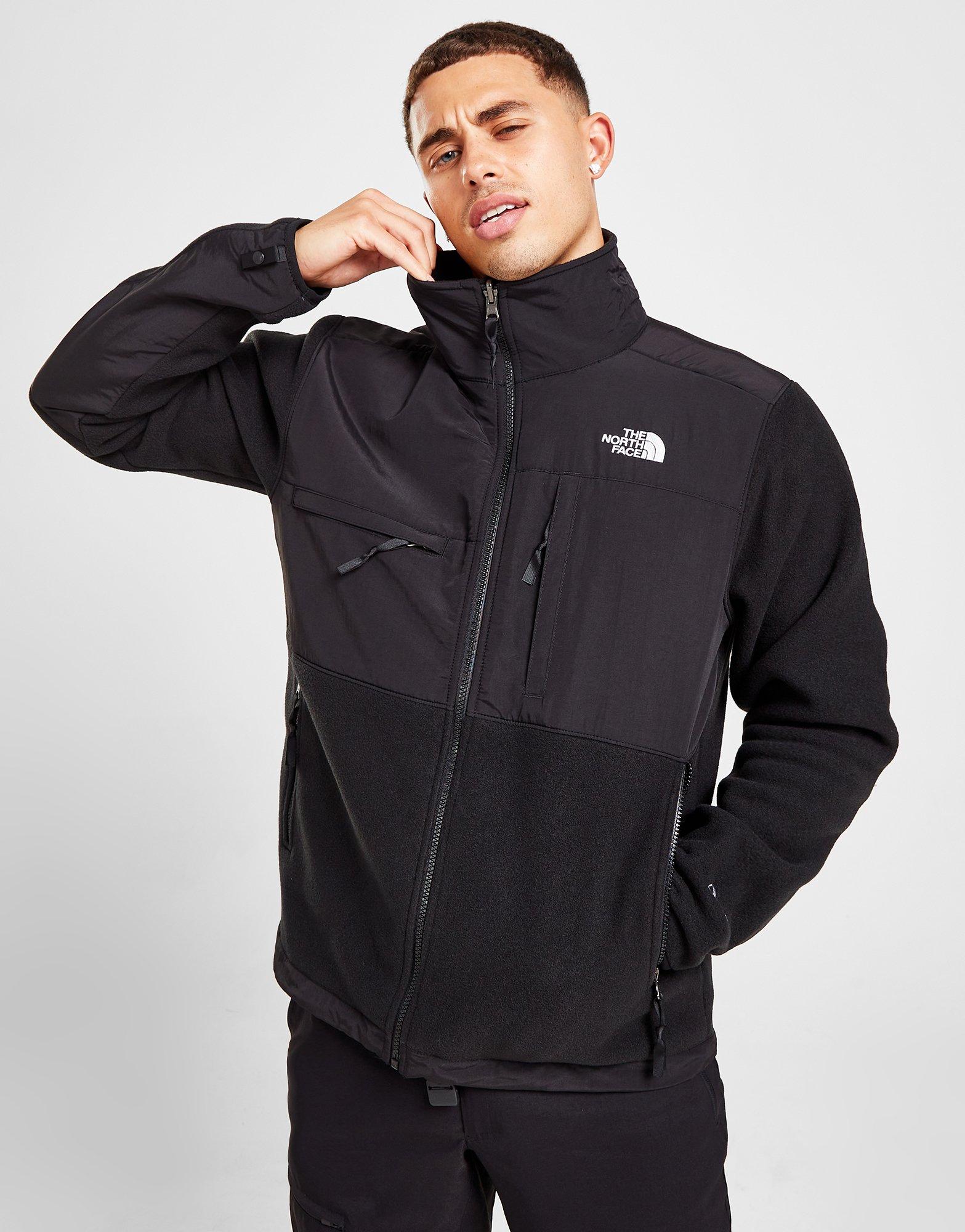 Black The North Face Denali Full Zip Jacket