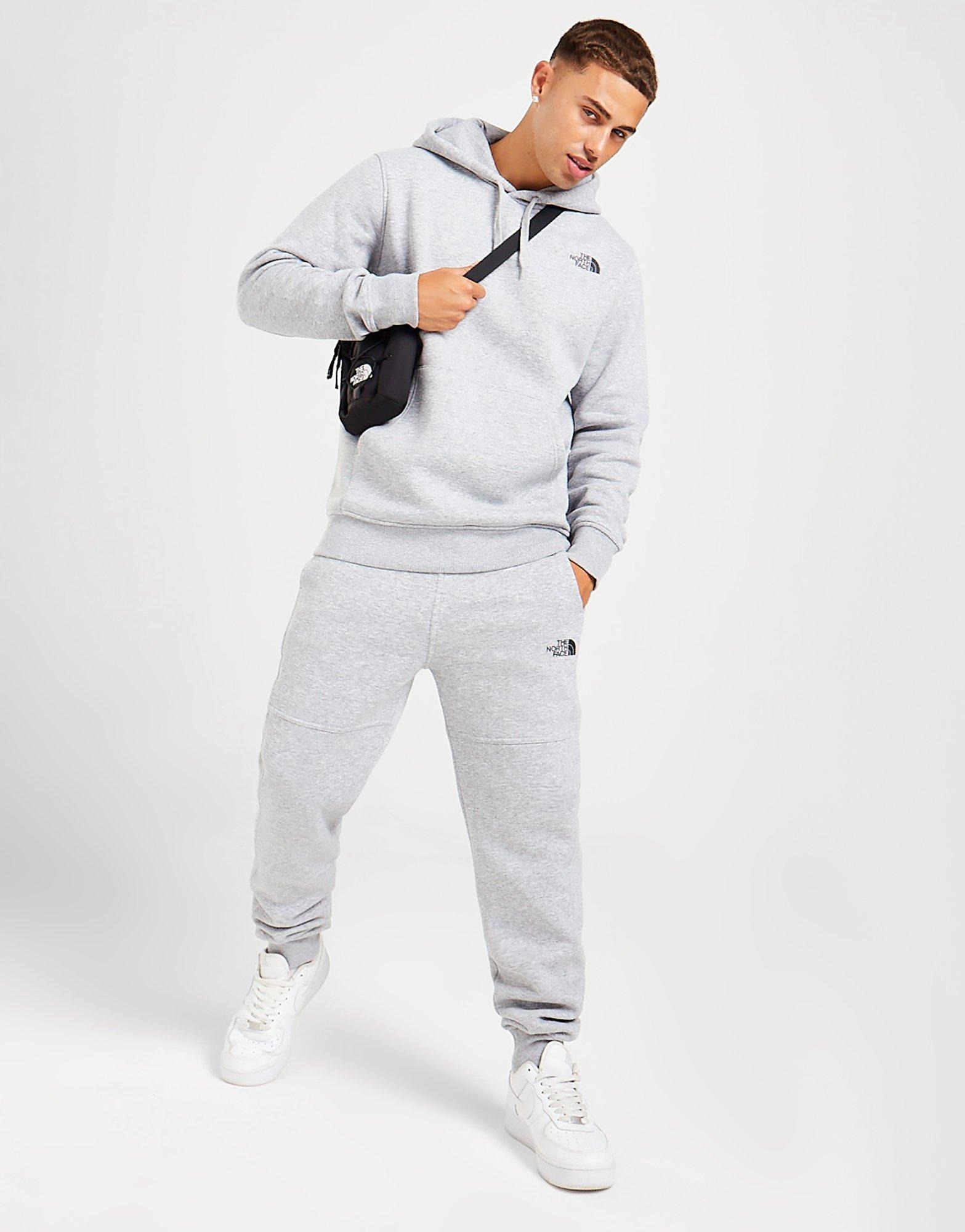 Grey The North Face Overhead Fleece Tracksuit JD Sports Global