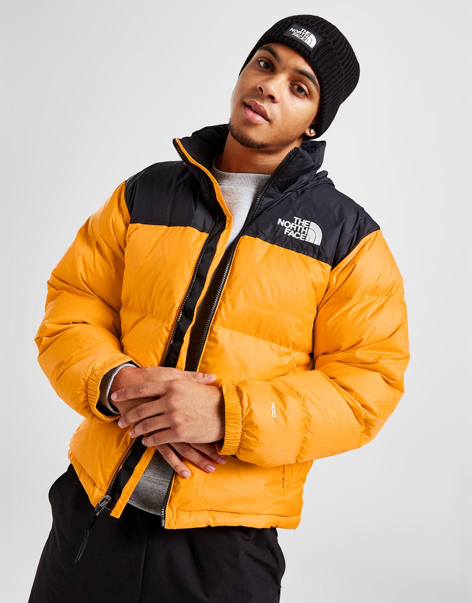 The North Face 1996 Retro Nuptse Down Puffer Jacket in Yellow