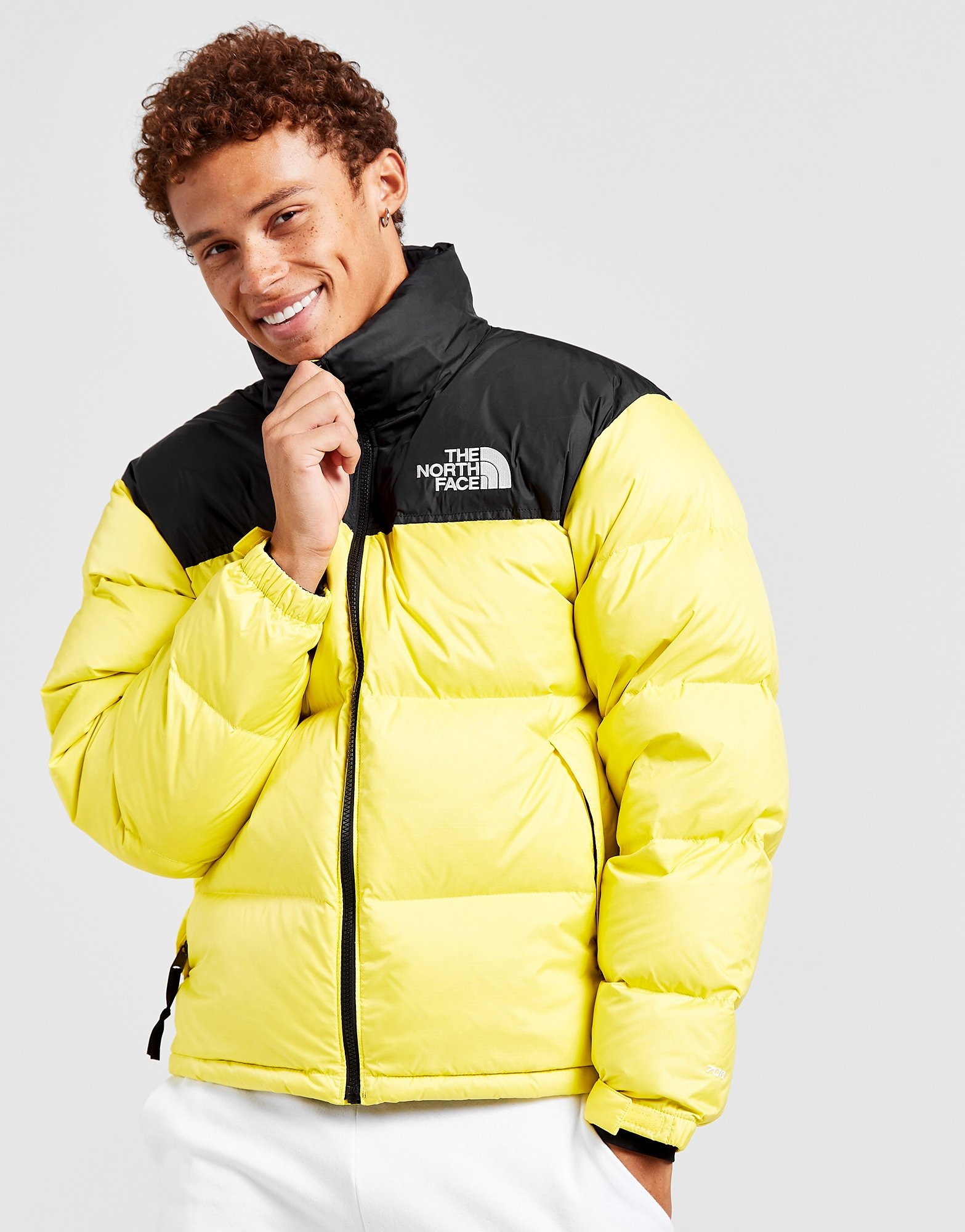 noedels Mexico Hoe Yellow The North Face Nuptse 1996 Jacket | JD Sports
