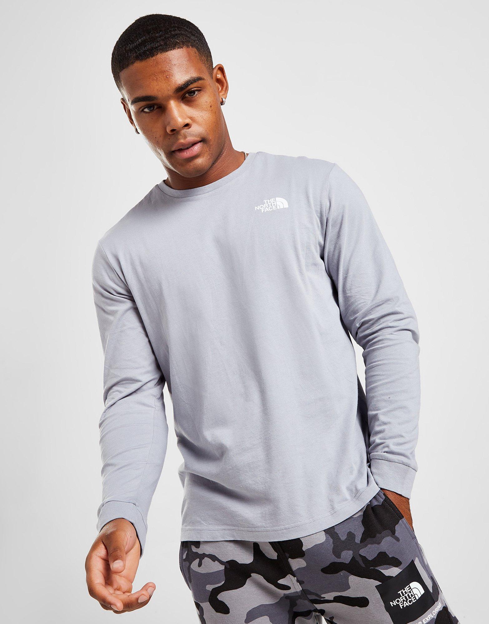 north face long t shirt