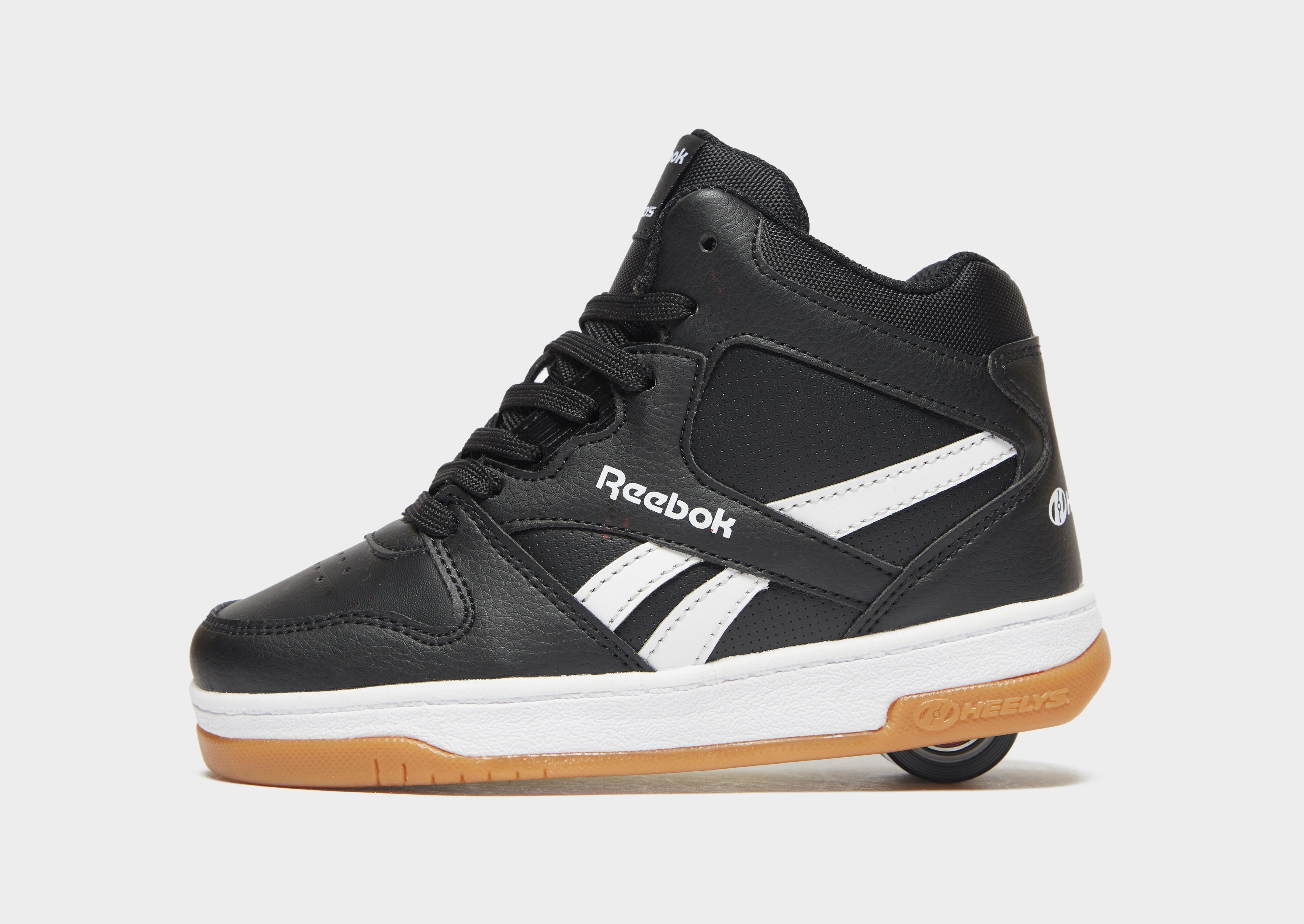 Herformuleren zijde Raad Black Heelys x Reebok BB4500 Mid Junior | JD Sports Global