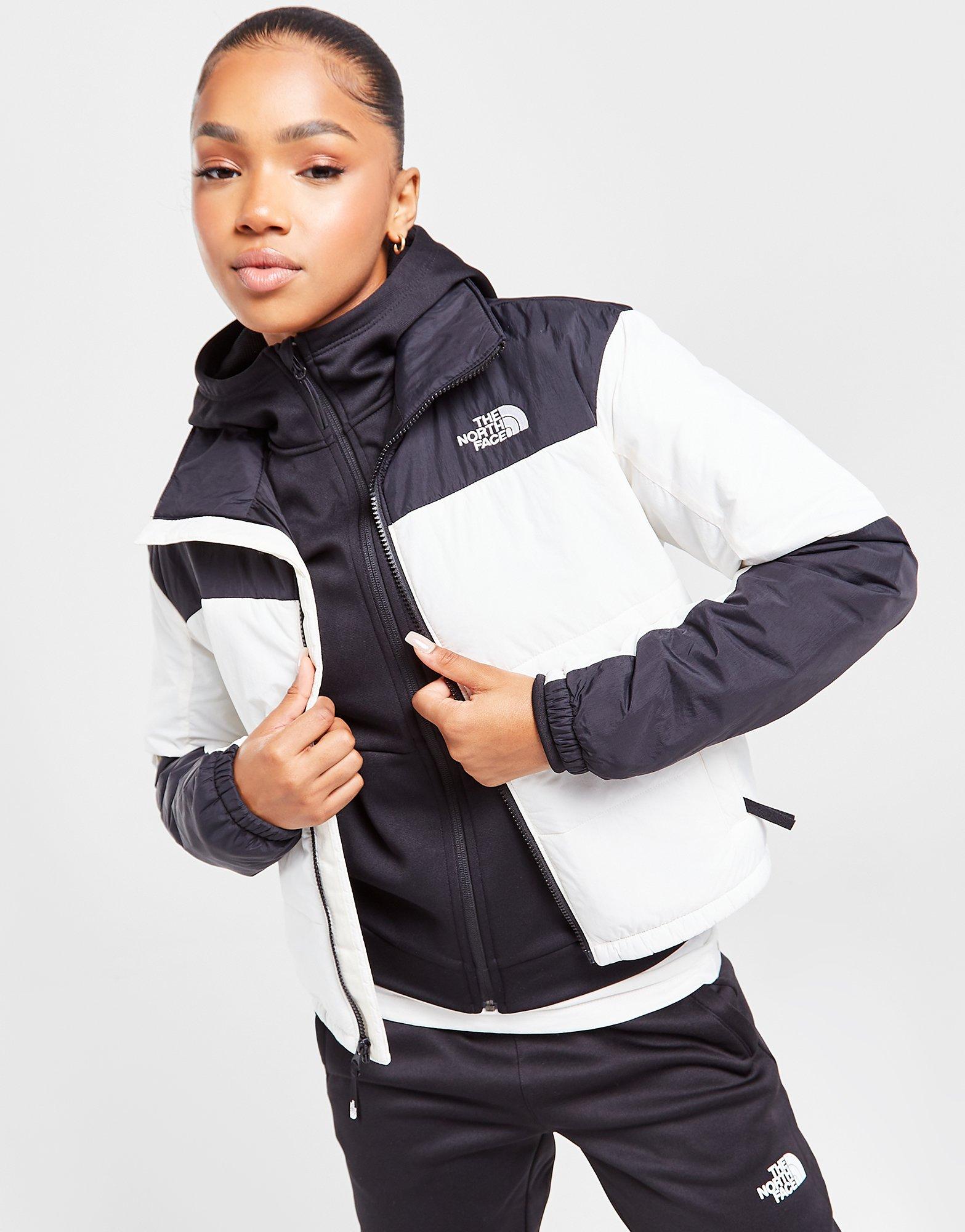 Womens north face puffer best sale with hood