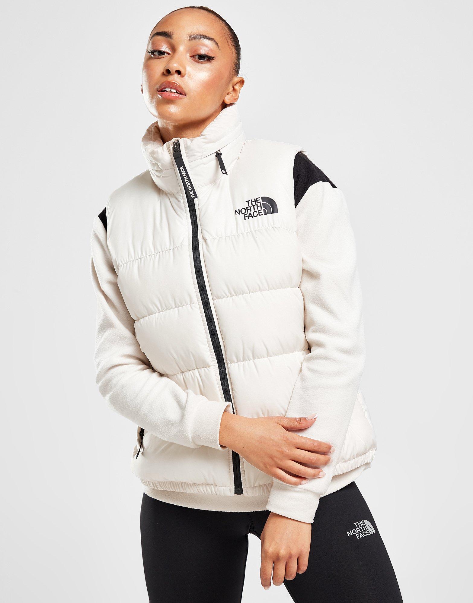 White The North Face Logo Hooded Padded Gilet | JD Sports Malaysia