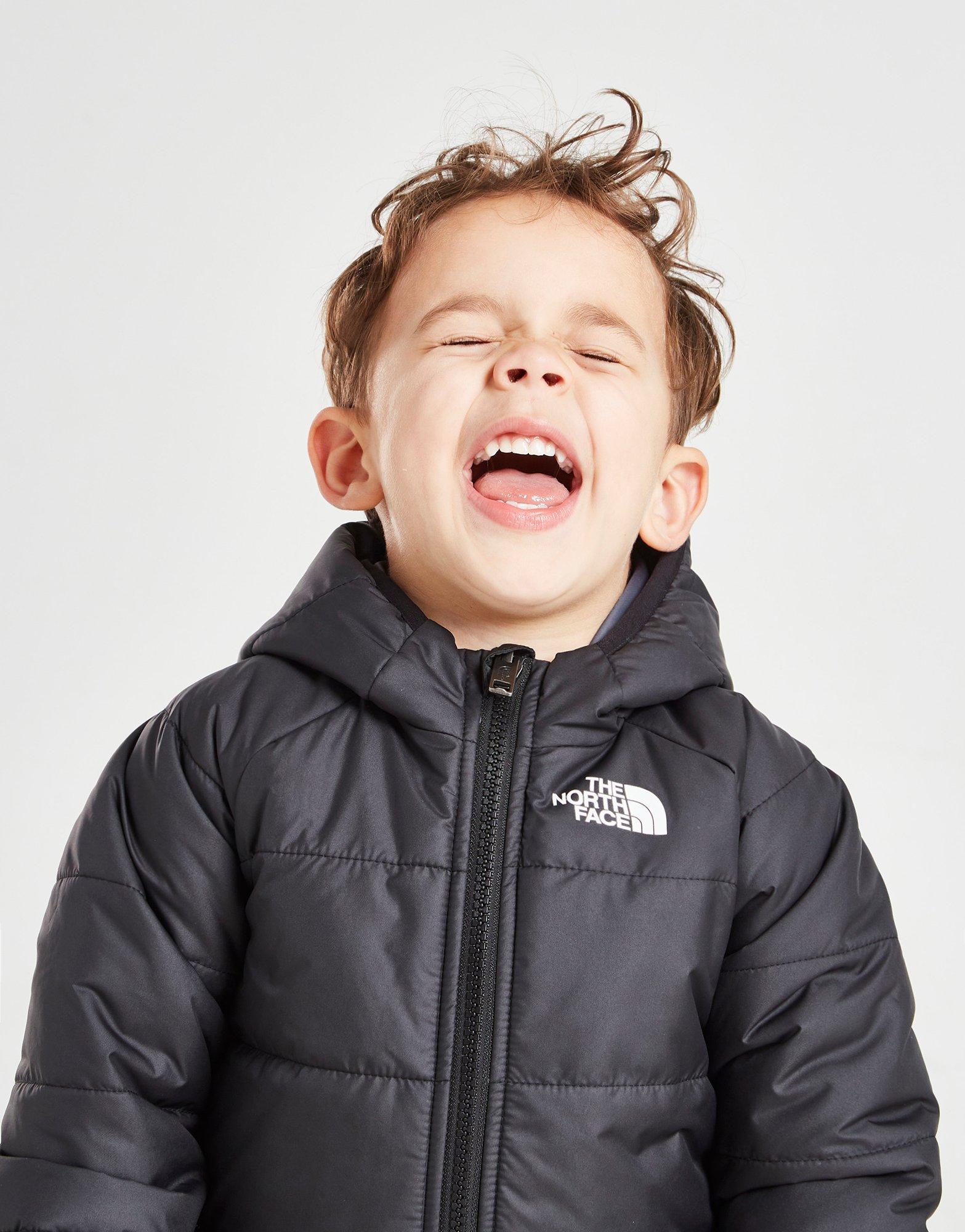 Black The North Face Perrioto Reversible Jacket Infant - JD Sports Global