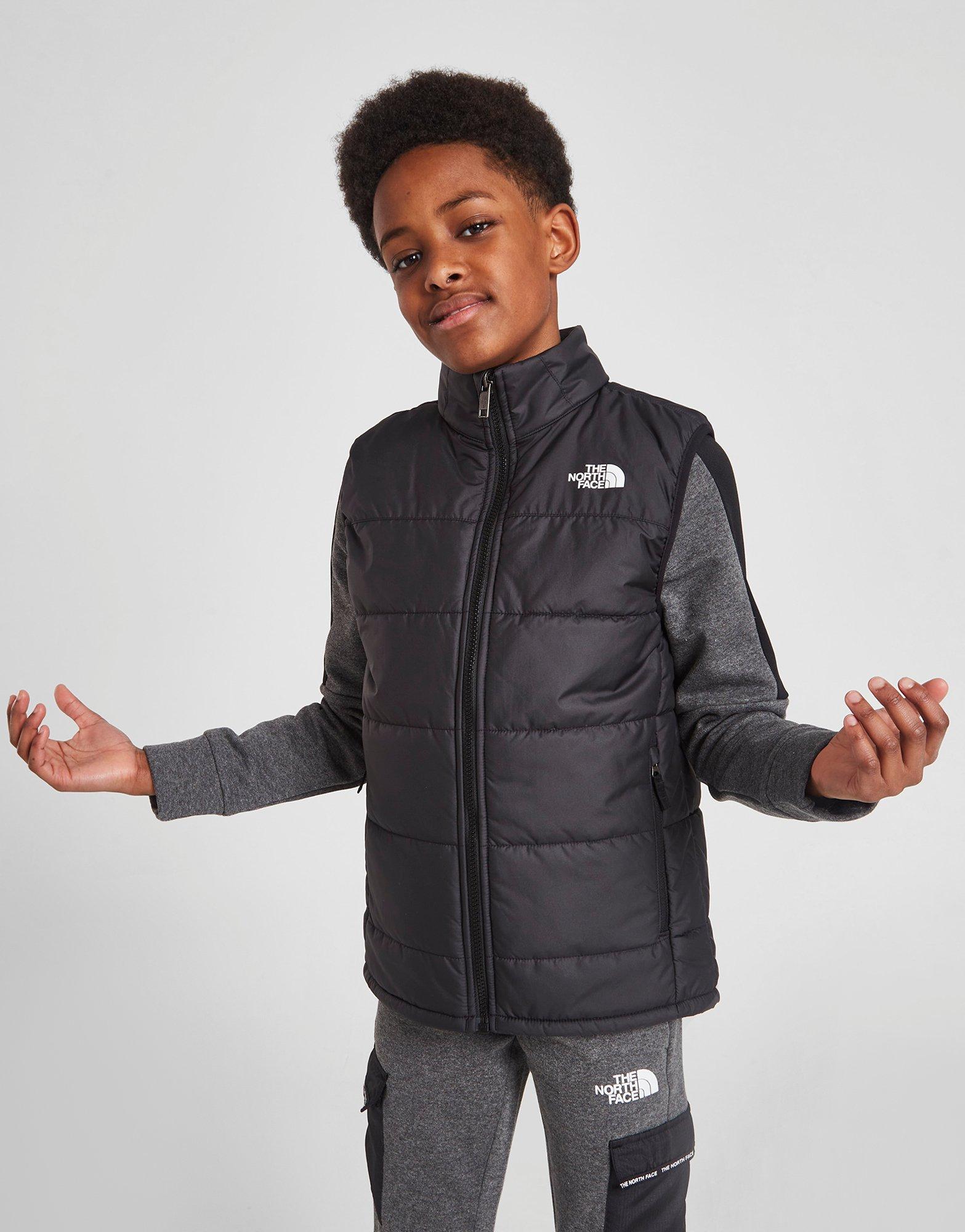 The North Face Reactor Weste Jacke Kinder Schwarz - JD Sports Deutschland