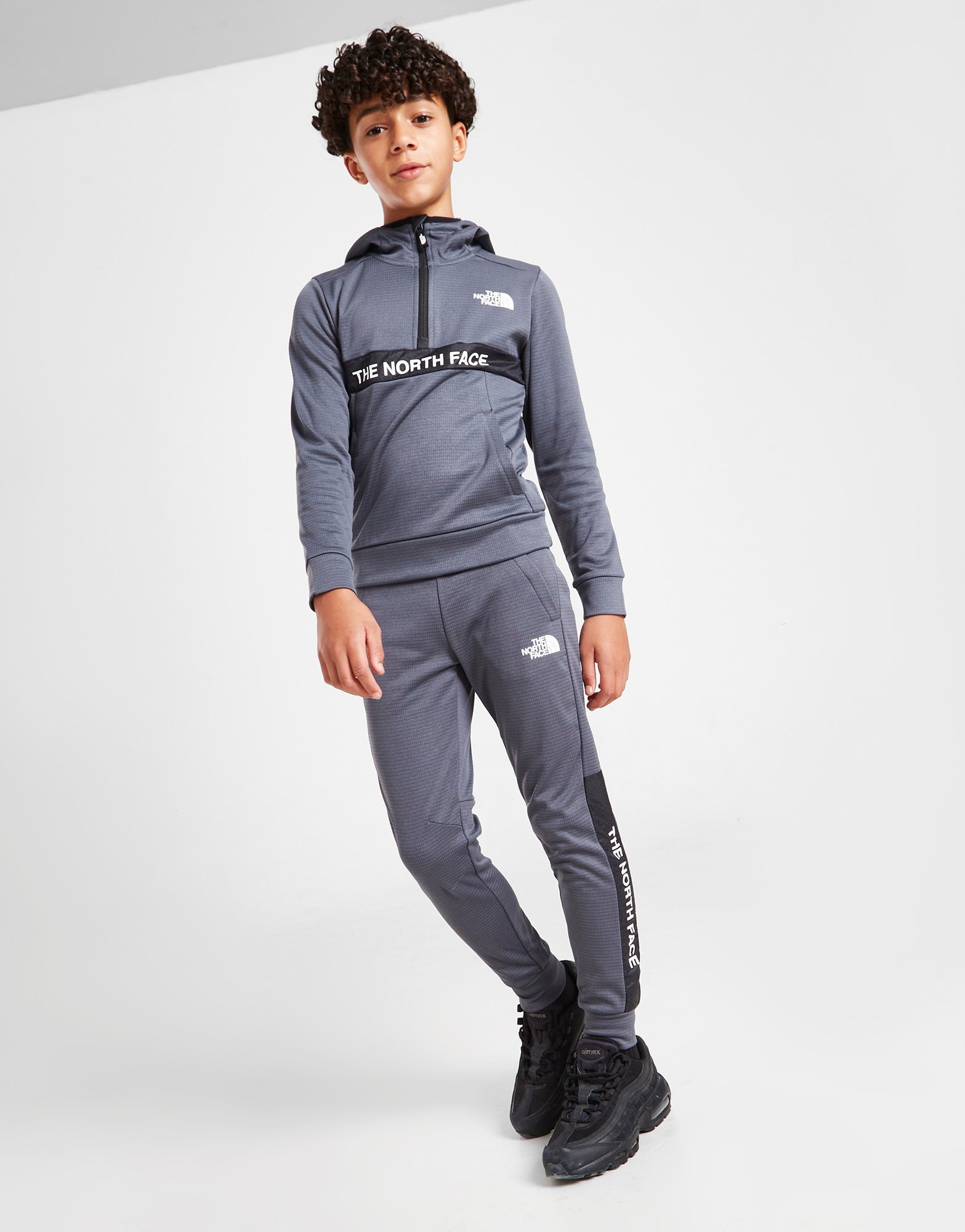 the north face ampere 1 2 zip hoodie junior