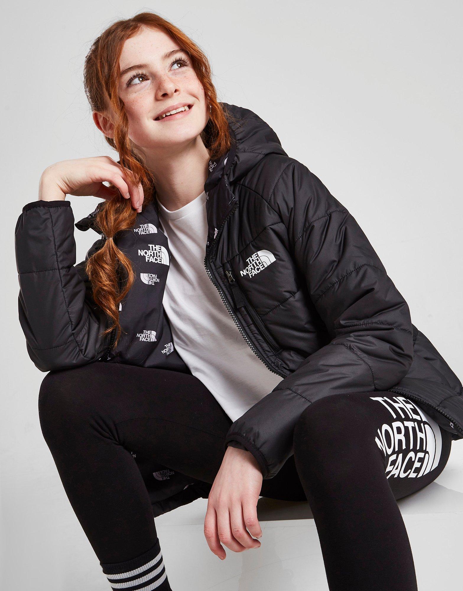 north face junior perrito jacket black