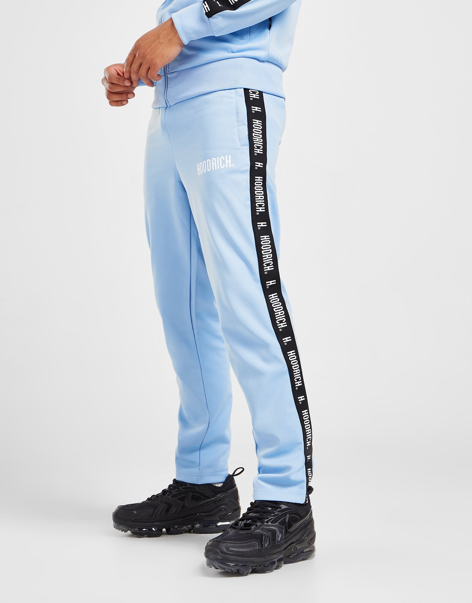 tape poly track pants