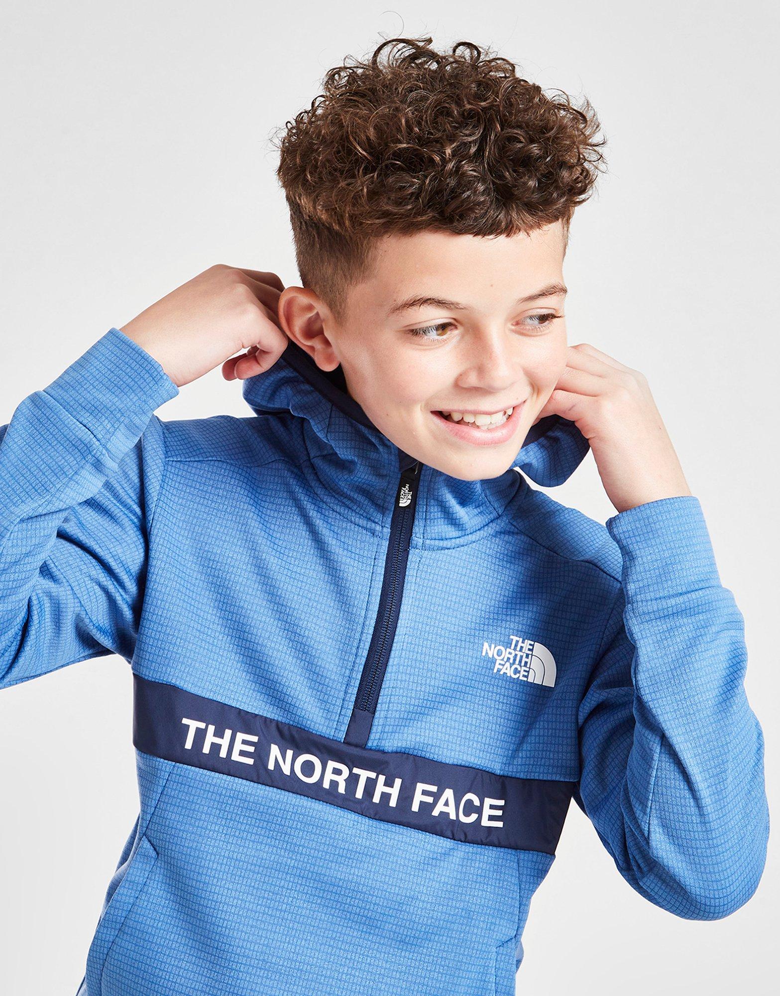 the north face ampere 1 2 zip hoodie junior