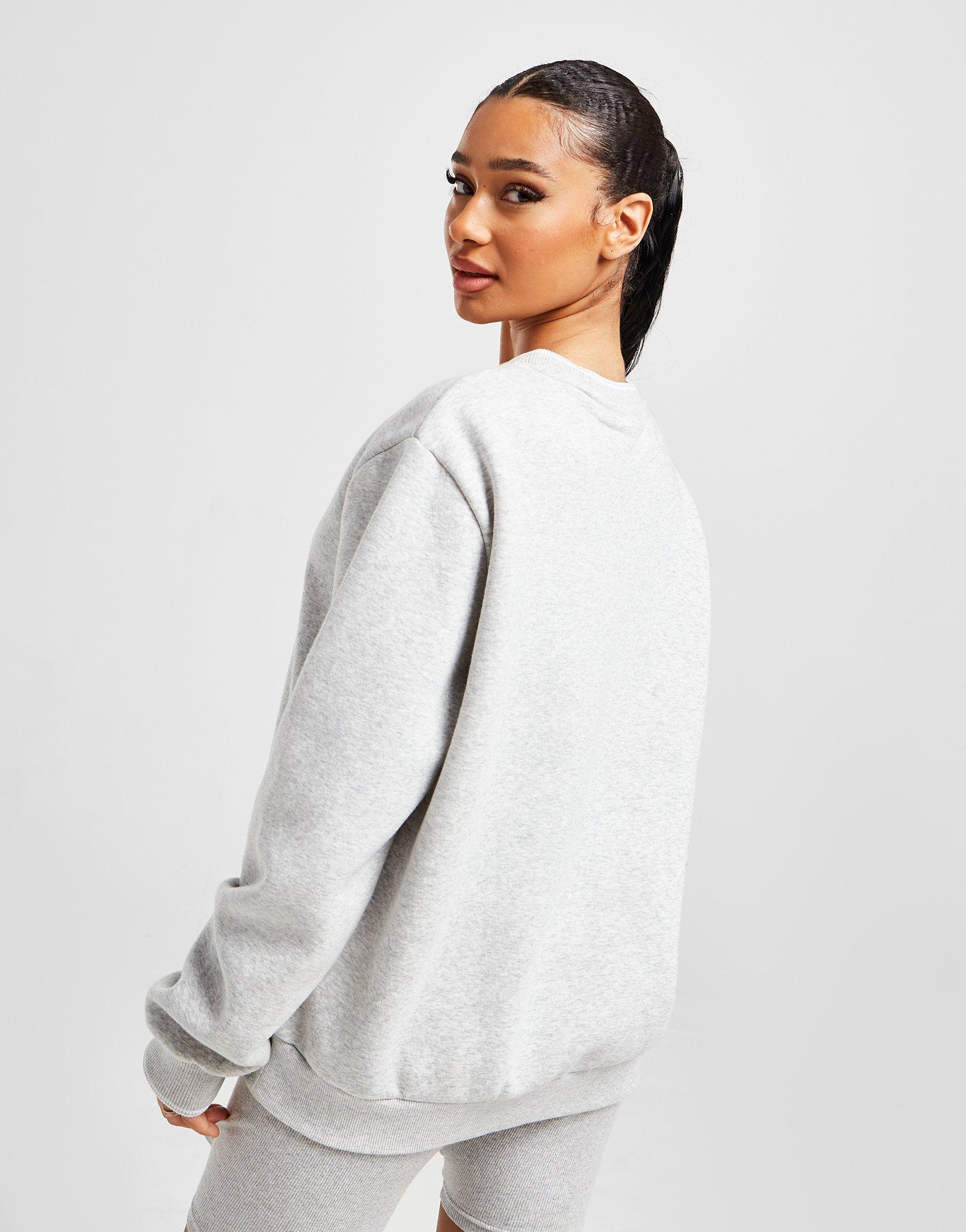 Fila Embroidered Logo Rib Crew Sweatshirt