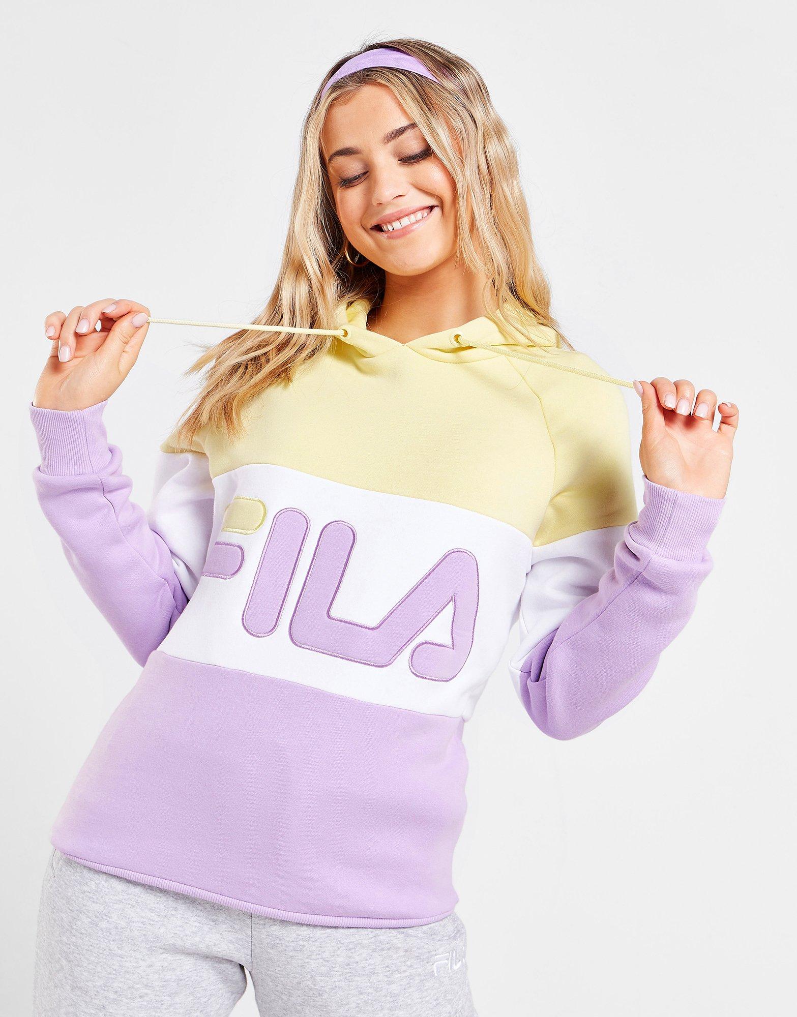 Fila Colour Block Boyfriend Hoodie