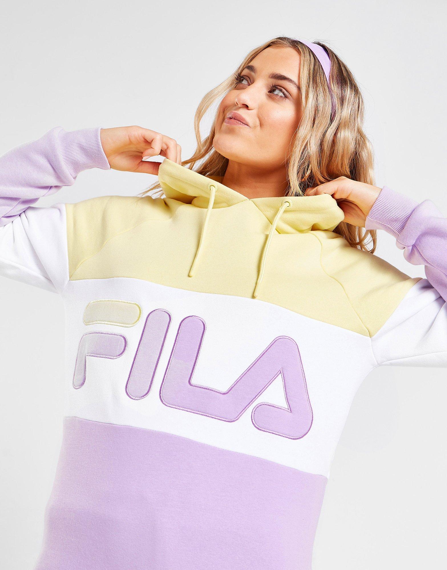 Fila Colour Block Boyfriend Hoodie