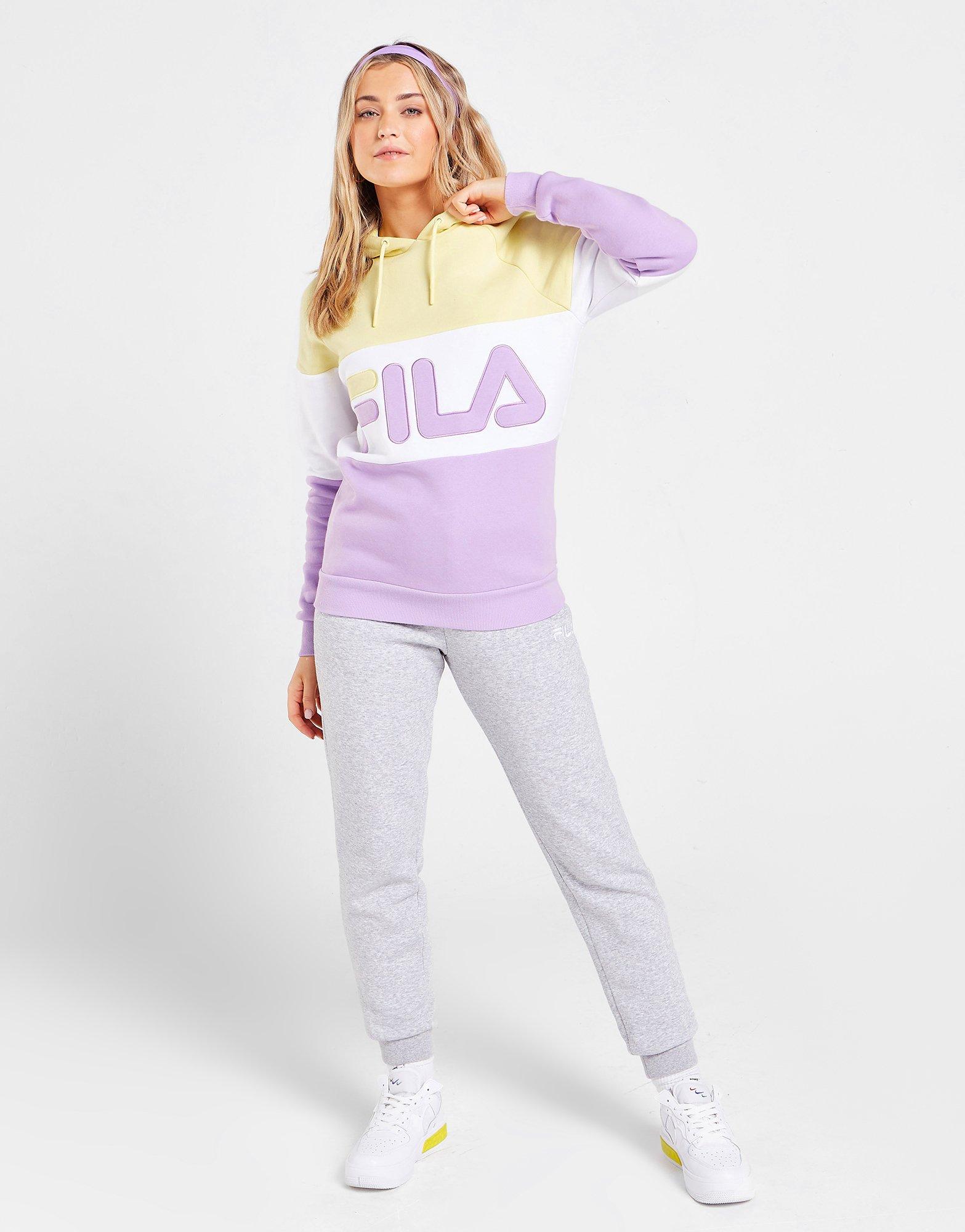 Fila Colour Block Boyfriend Hoodie