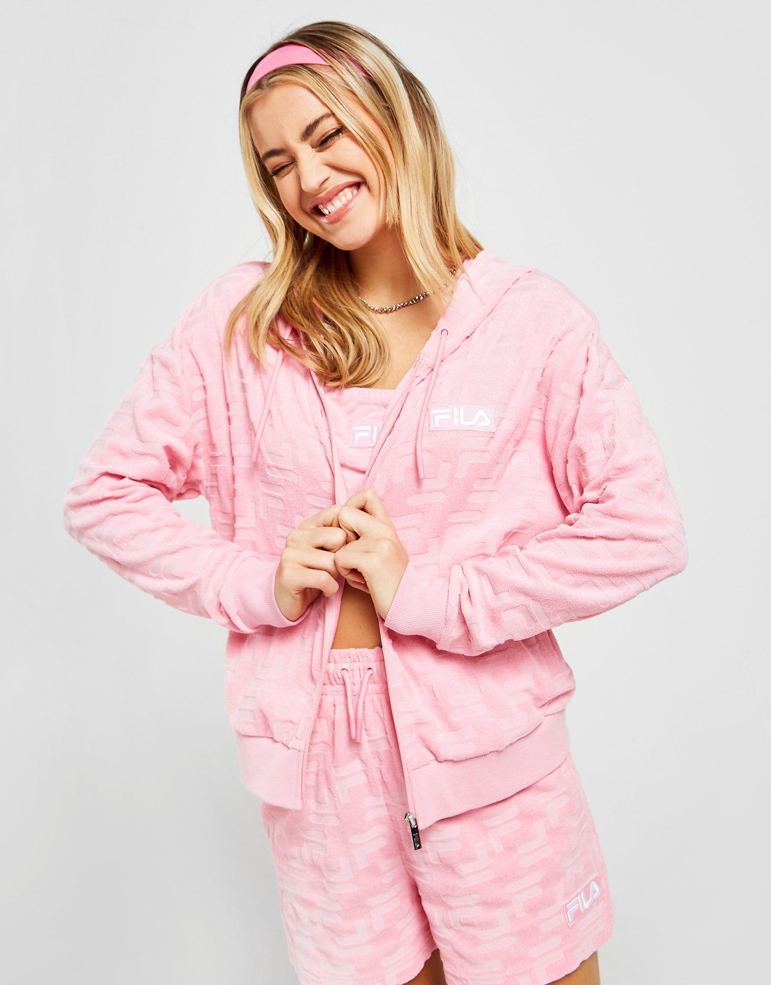 Fila All Over Print Towel Full Zip Hoodie
