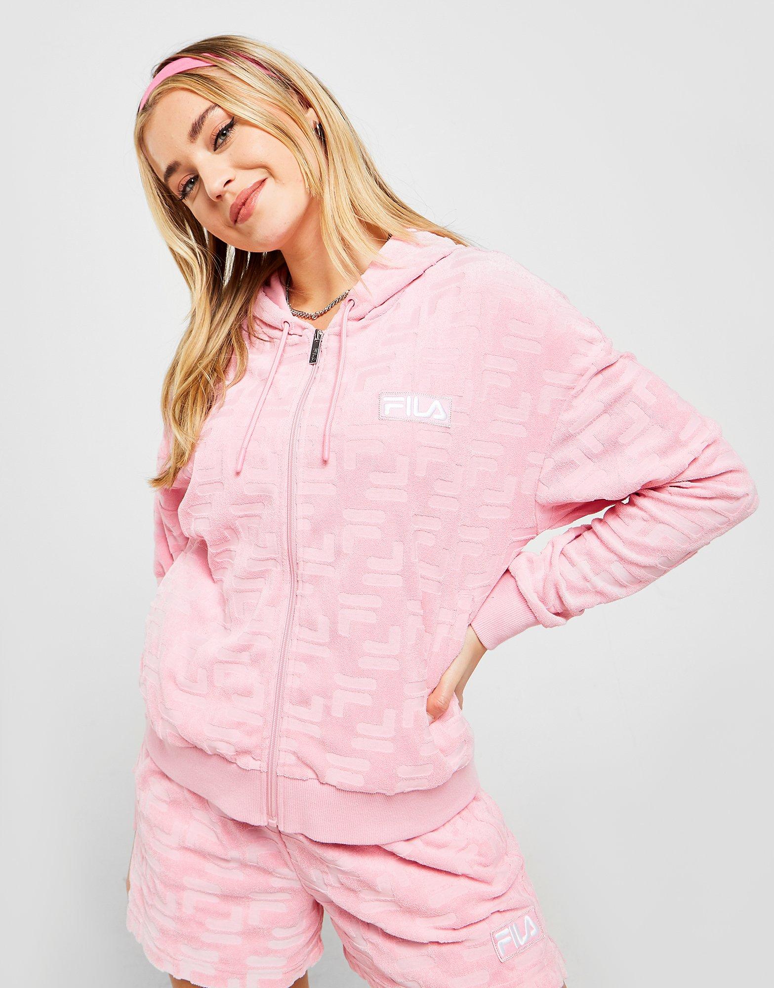 Fila All Over Print Towel Full Zip Hoodie