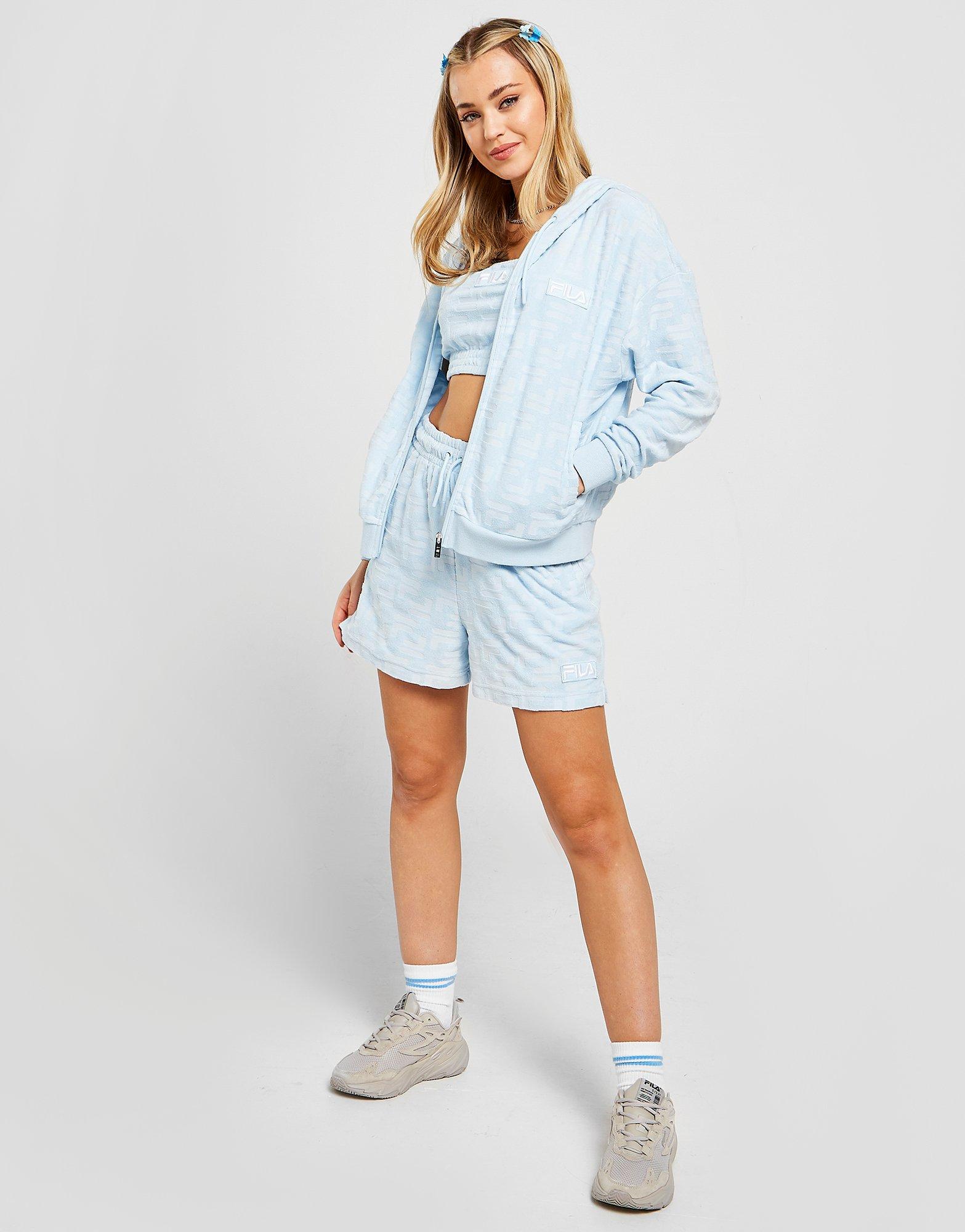 Fila All Over Print Towel Full Zip Hoodie