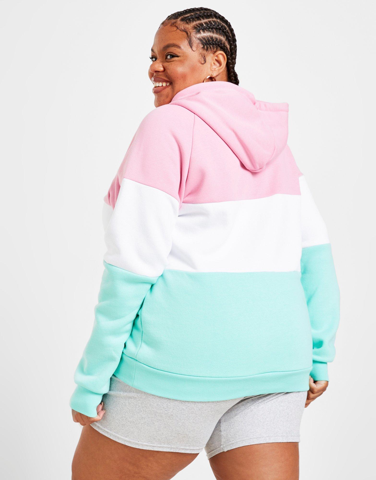 Fila colour block boyfriend hoodie sale