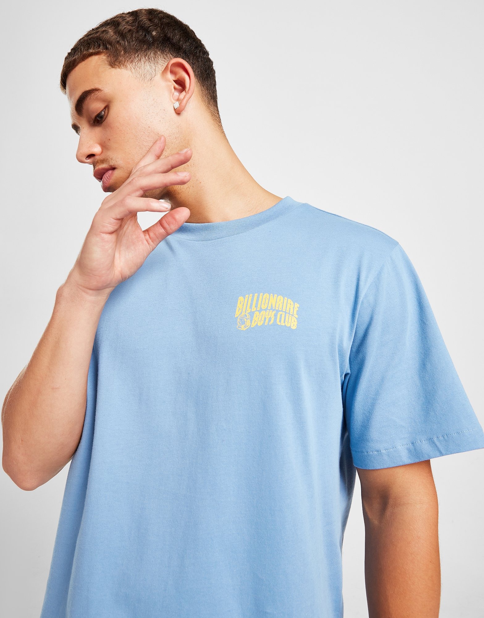 Blue Billionaire Boys Club Small Arch Logo T-Shirt - JD Sports Global