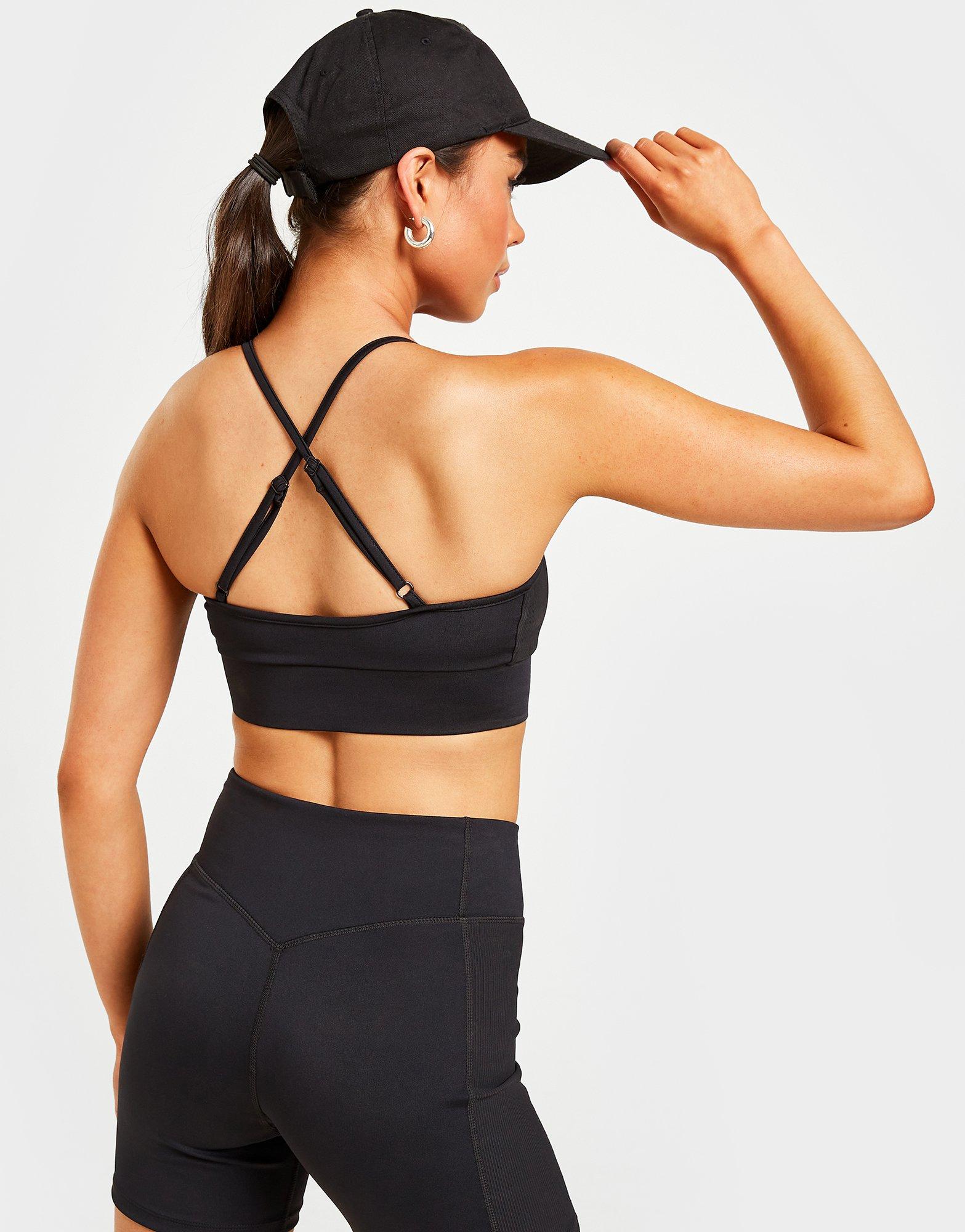 Pink Soda Sport Sorority Rib Panel Sports Bra