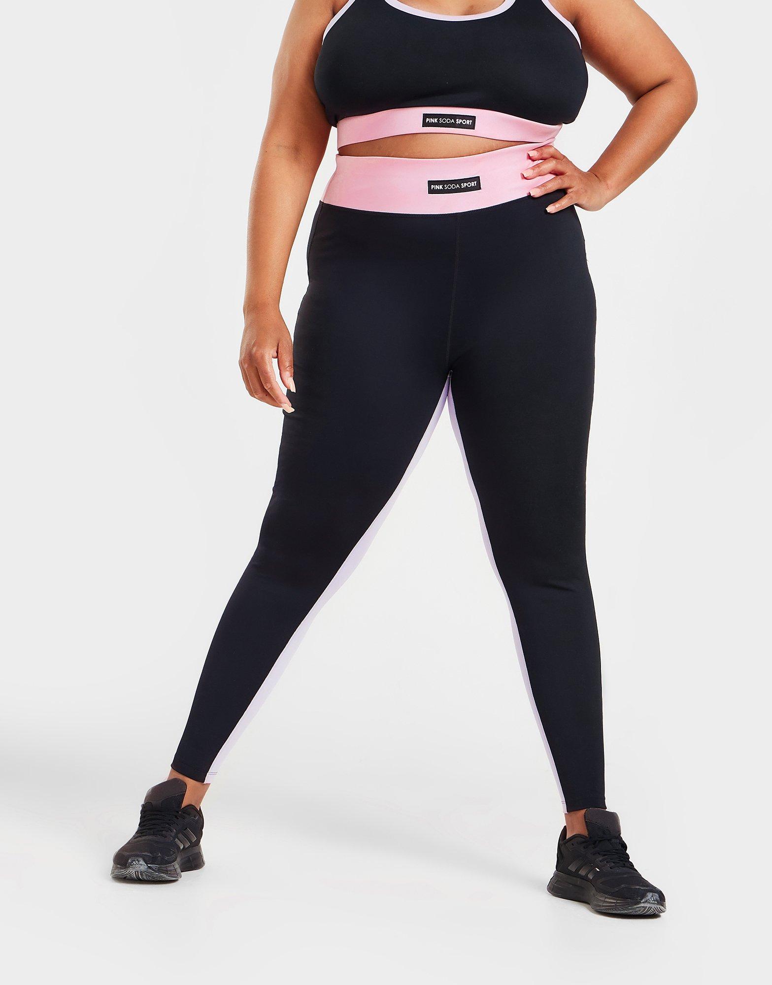 Pink Soda Sport Plus Size Breeze Tights