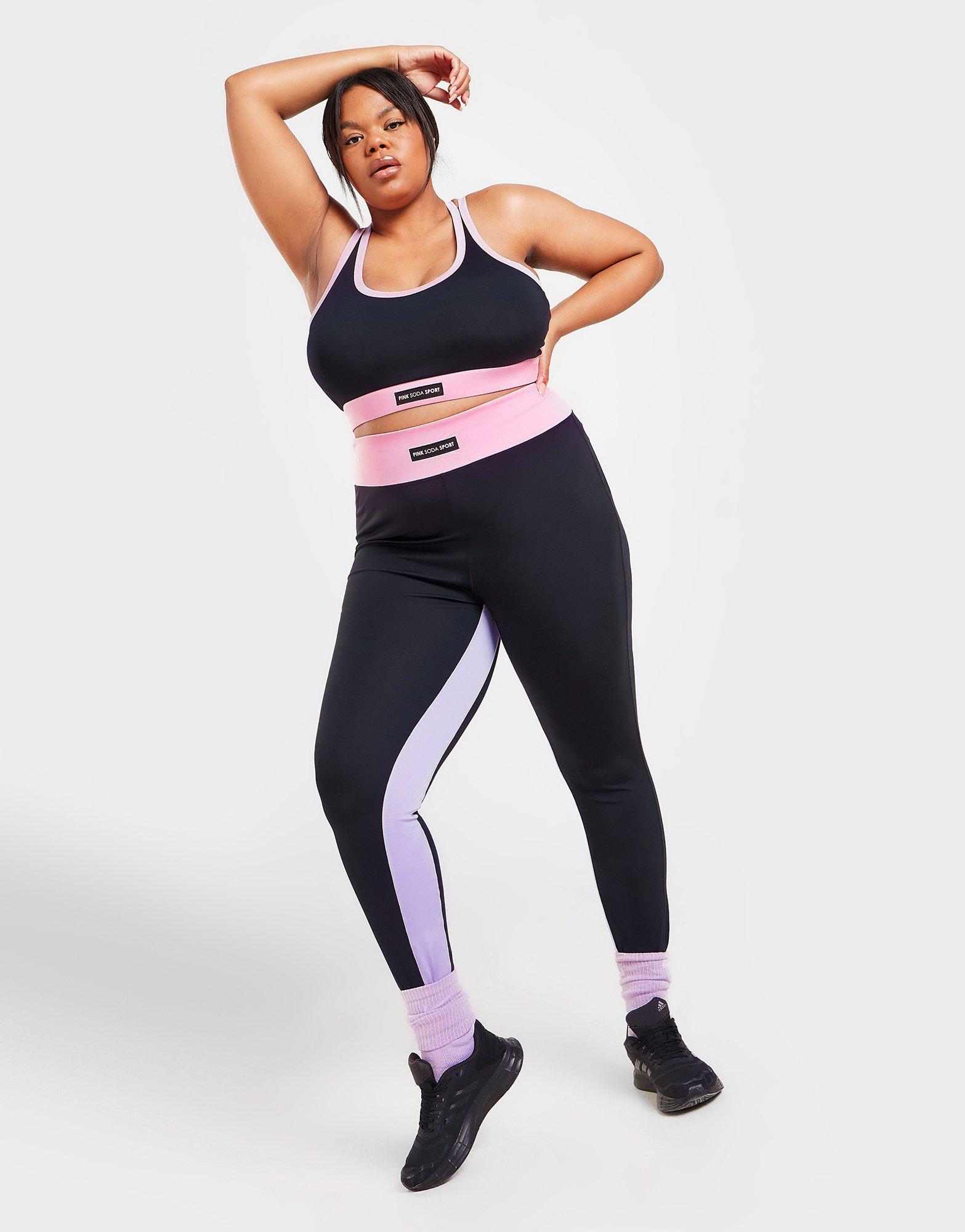 Pink Soda Sport Plus Size Breeze Tights