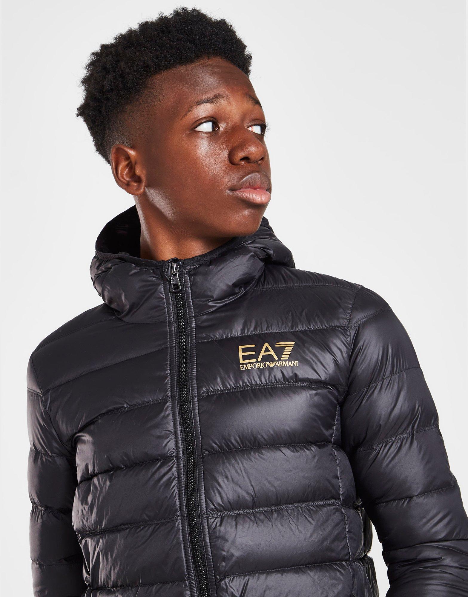 Black Emporio Armani EA7 Train Core Jacket Junior | JD Sports Malaysia