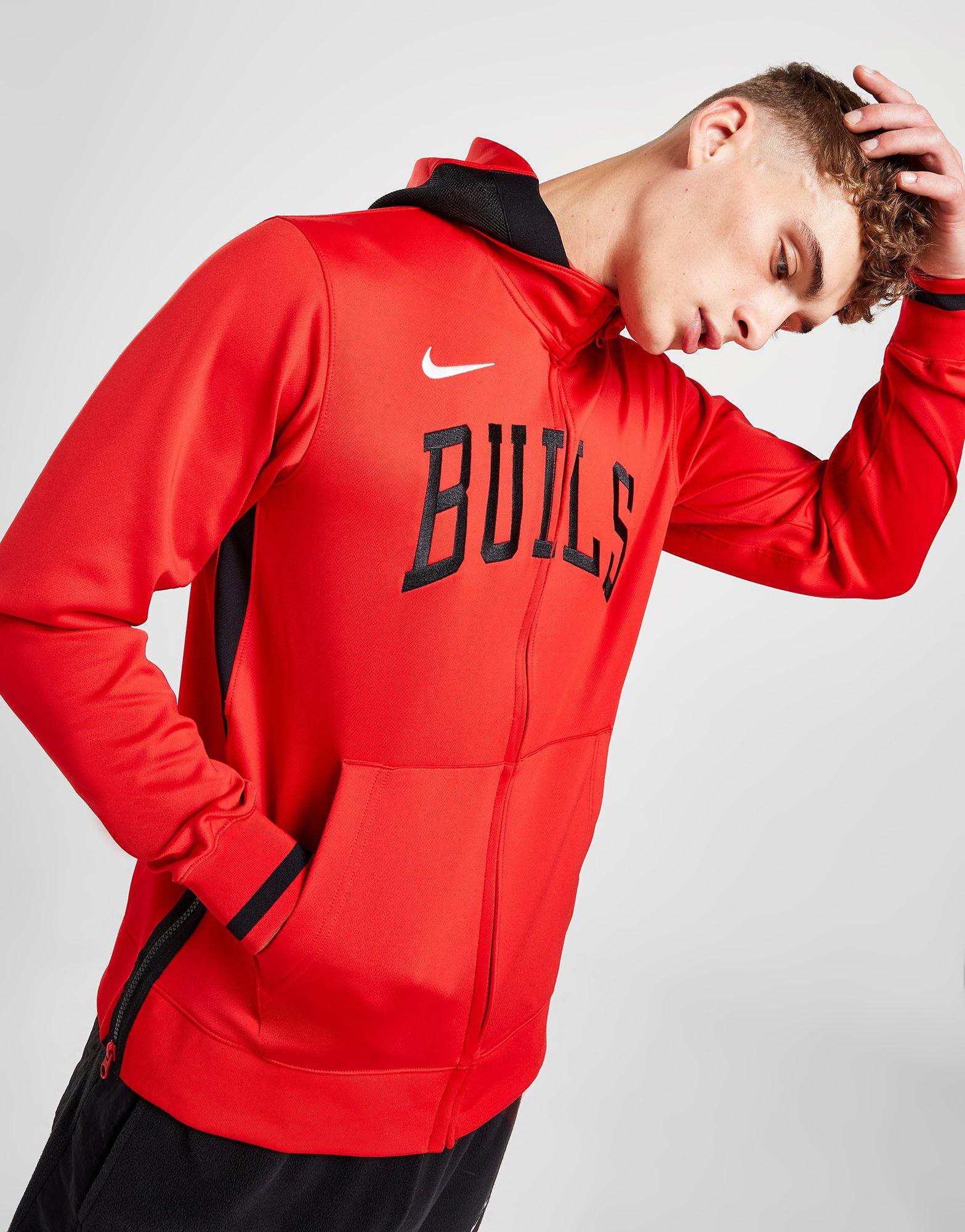 Nike NBA Chicago Bulls Showtime Track Pants - University Red