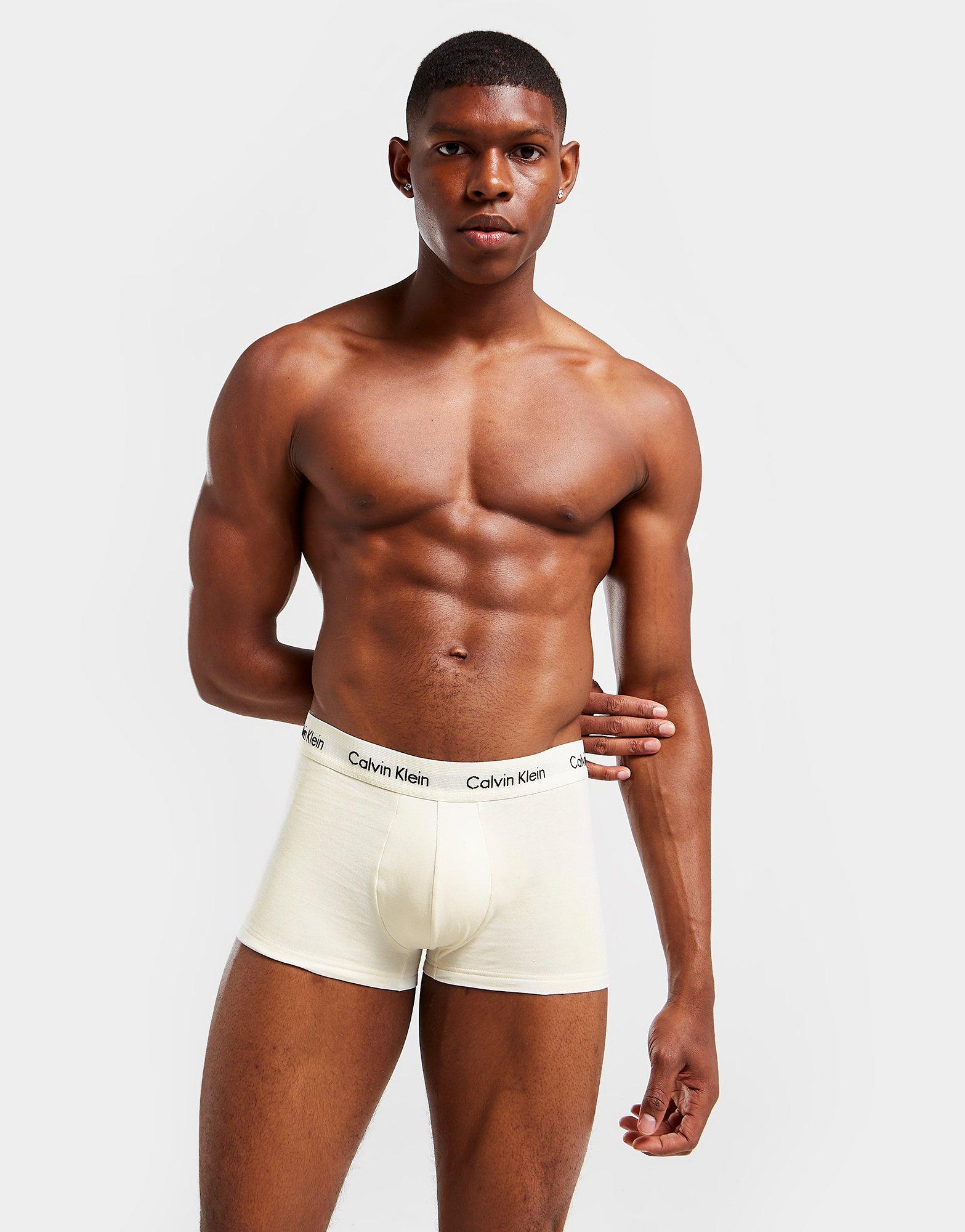 Calvin Klein Underwear 3 Pack Low Rise Trunks
