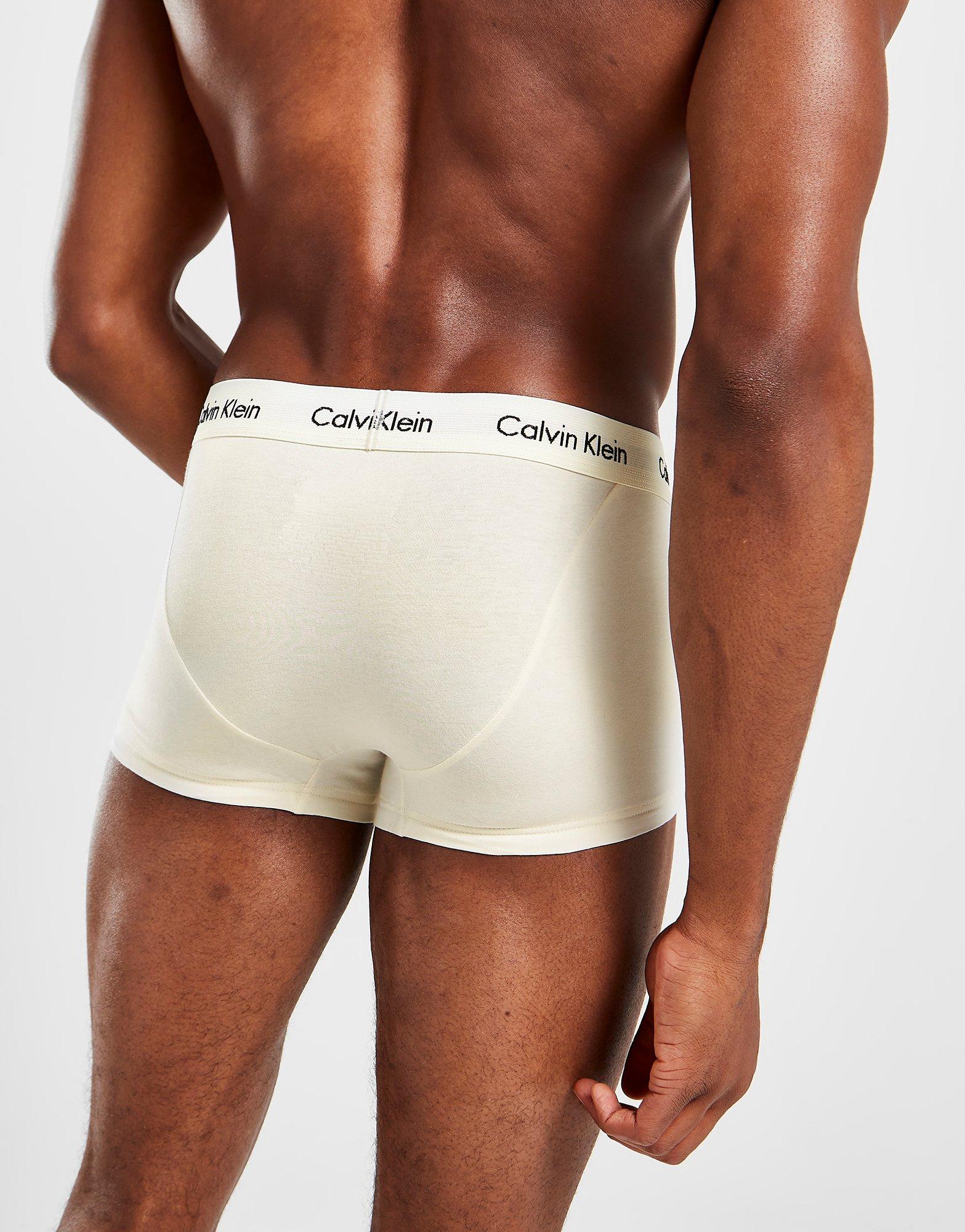 Calvin Klein Underwear 3 Pack Low Rise Trunks