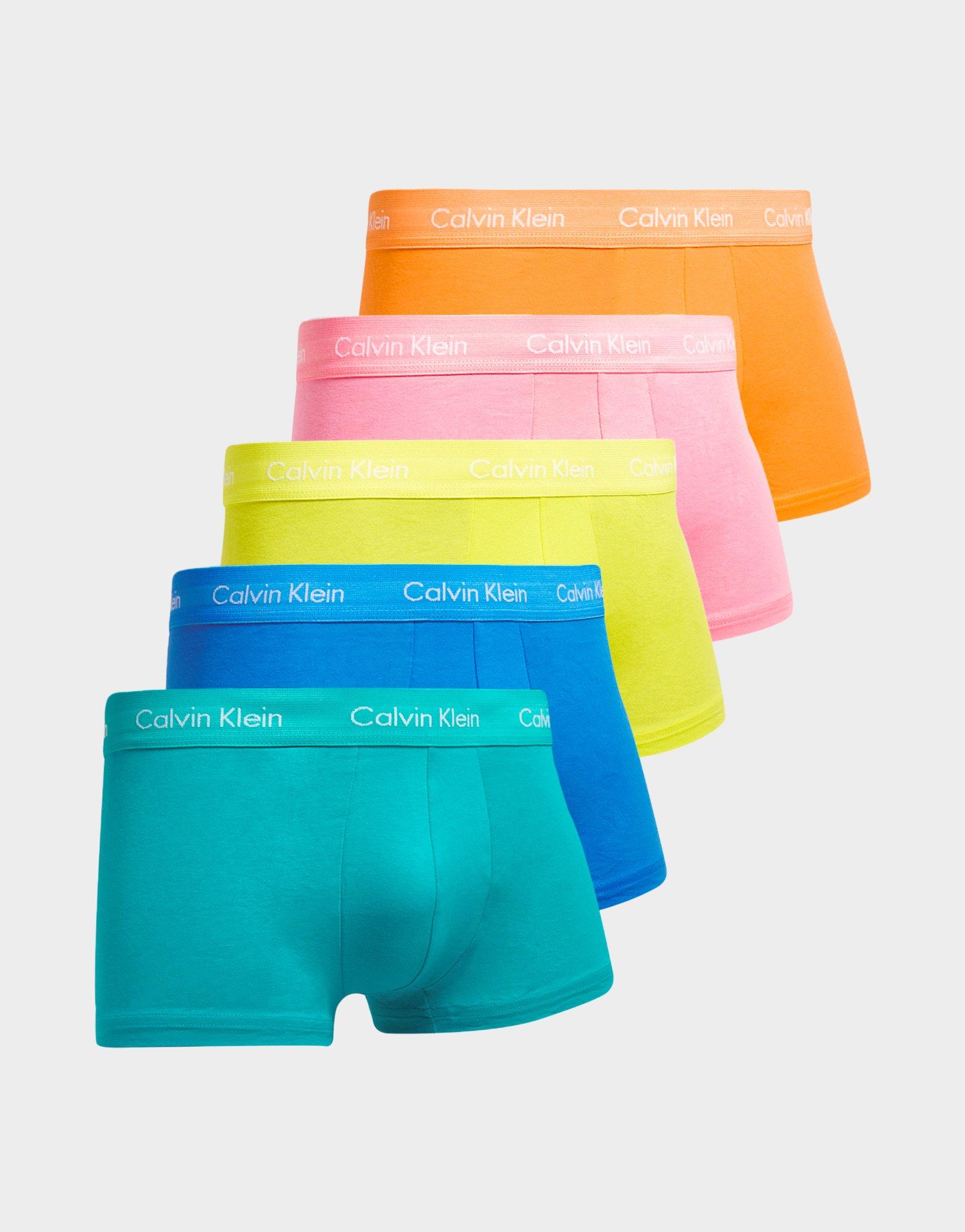 calvin klein low rise trunk 5 pack