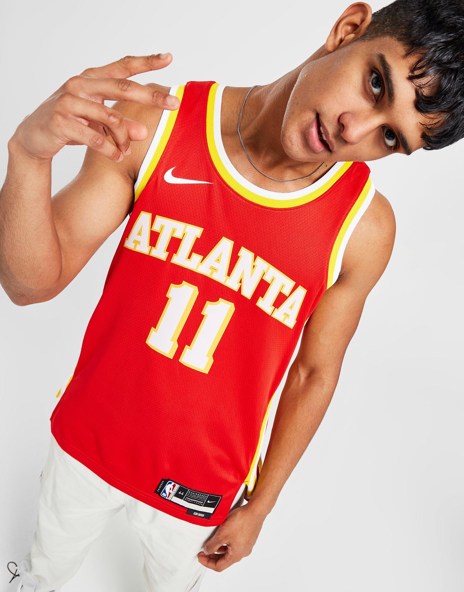 Red Nike NBA Atlanta Hawks Young #11 Swingman Jersey