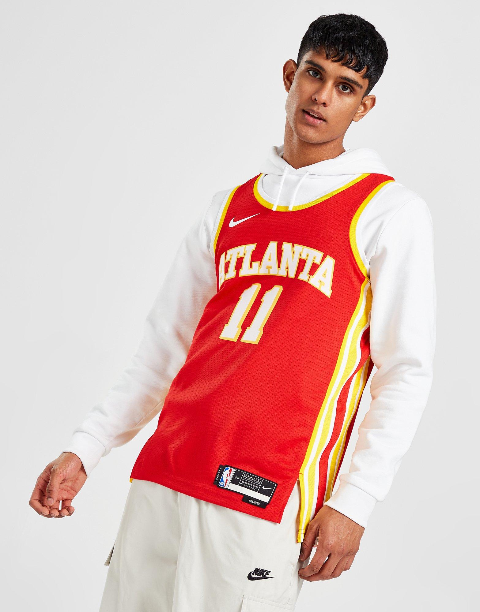 Red Nike NBA Atlanta Hawks Young #11 Swingman Jersey