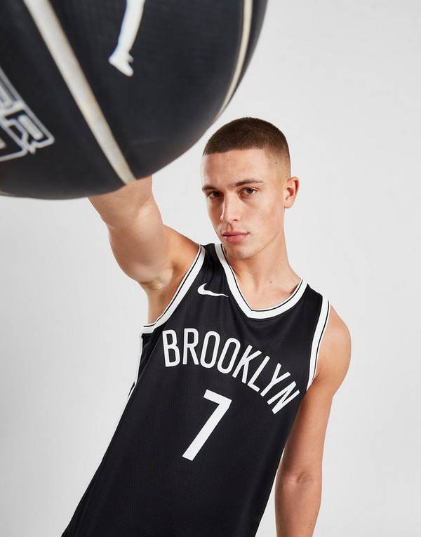 empeorar En Vivo Ingresos Nike NBA Brooklyn Nets Swingman Icon Durant #7 Jersey en Negro | JD Sports  España