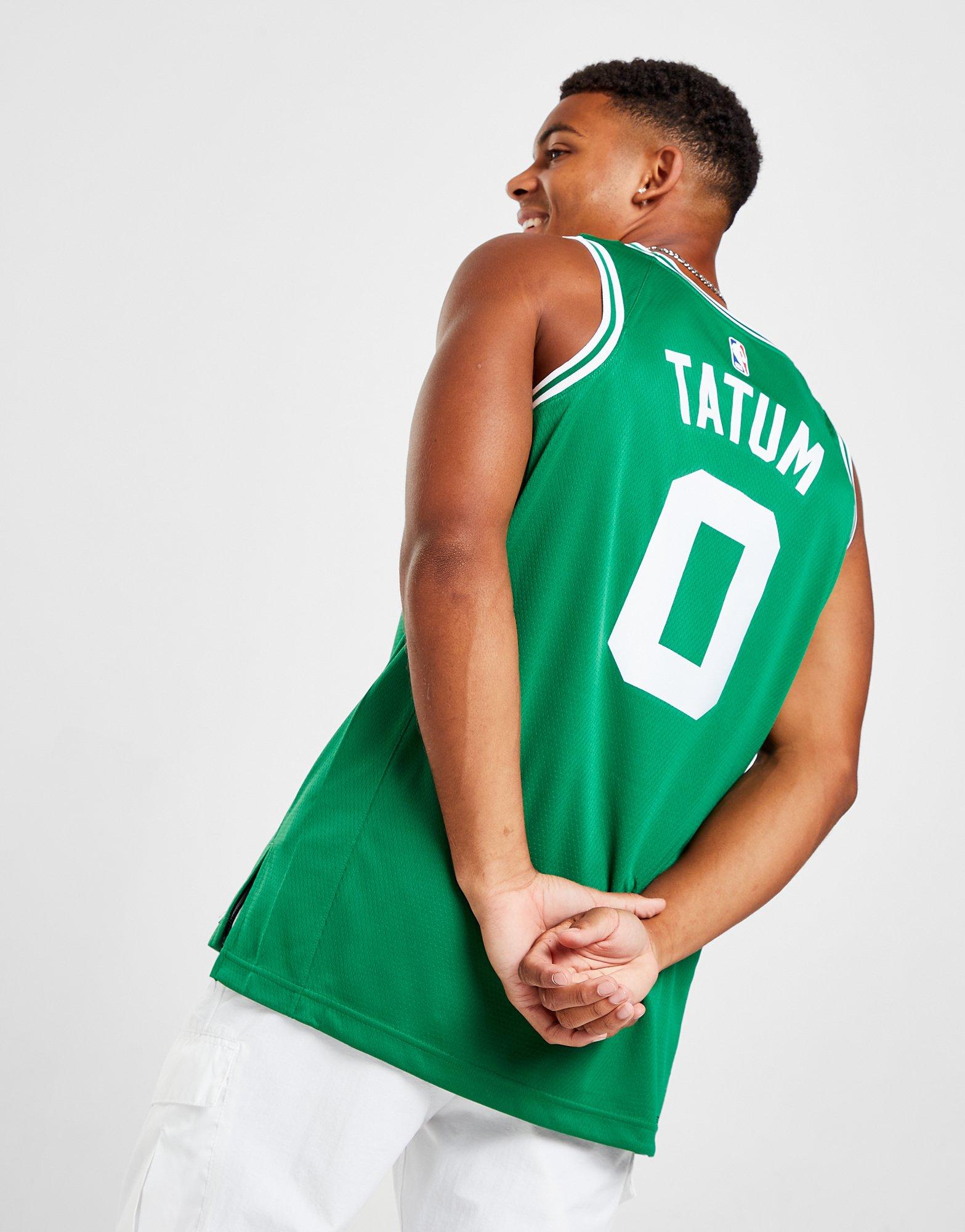 Green Nike NBA Boston Celtics Swingman Tatum #0 Jersey