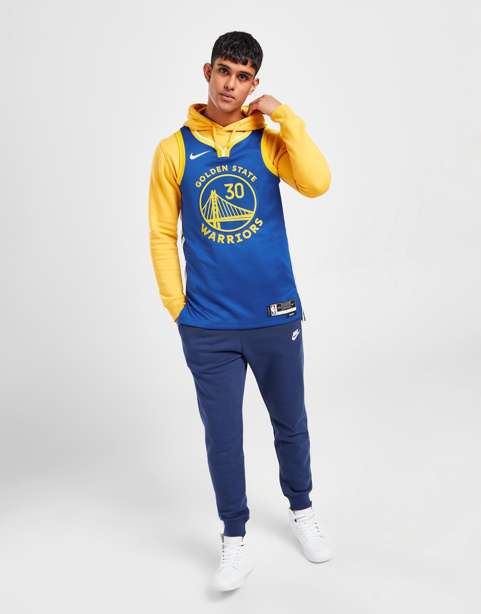 Blue Nike NBA Golden State Warriors Icon Curry #30 Jersey