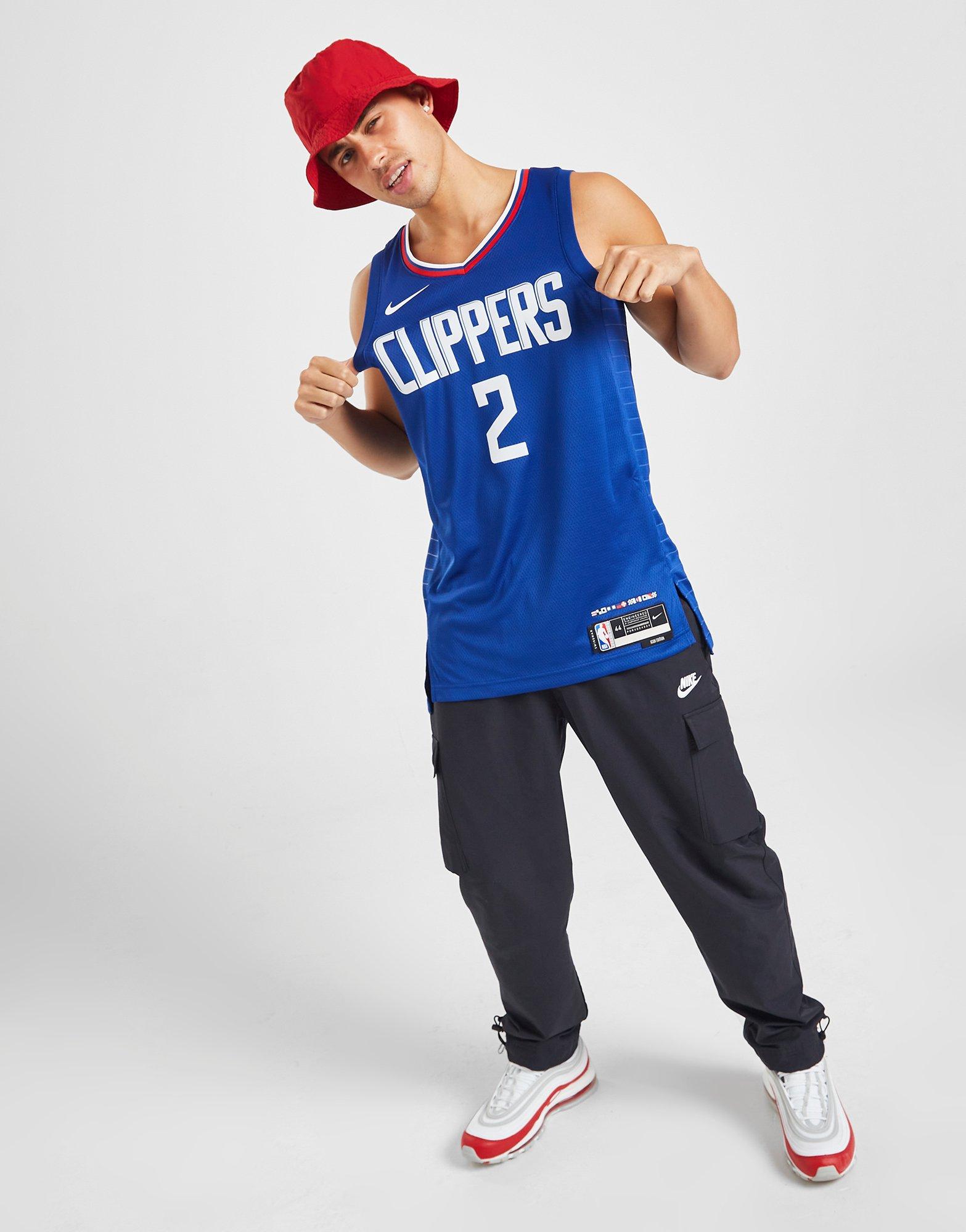 Kawhi Leonard Clippers Icon Edition Older Kids' Nike NBA Swingman Jersey.  Nike DK