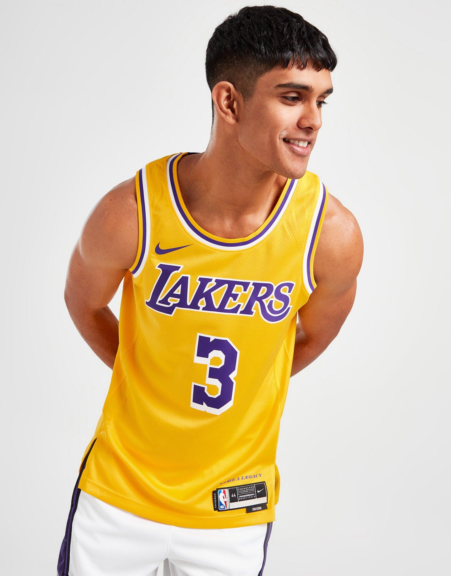 Nike clearance lakers top