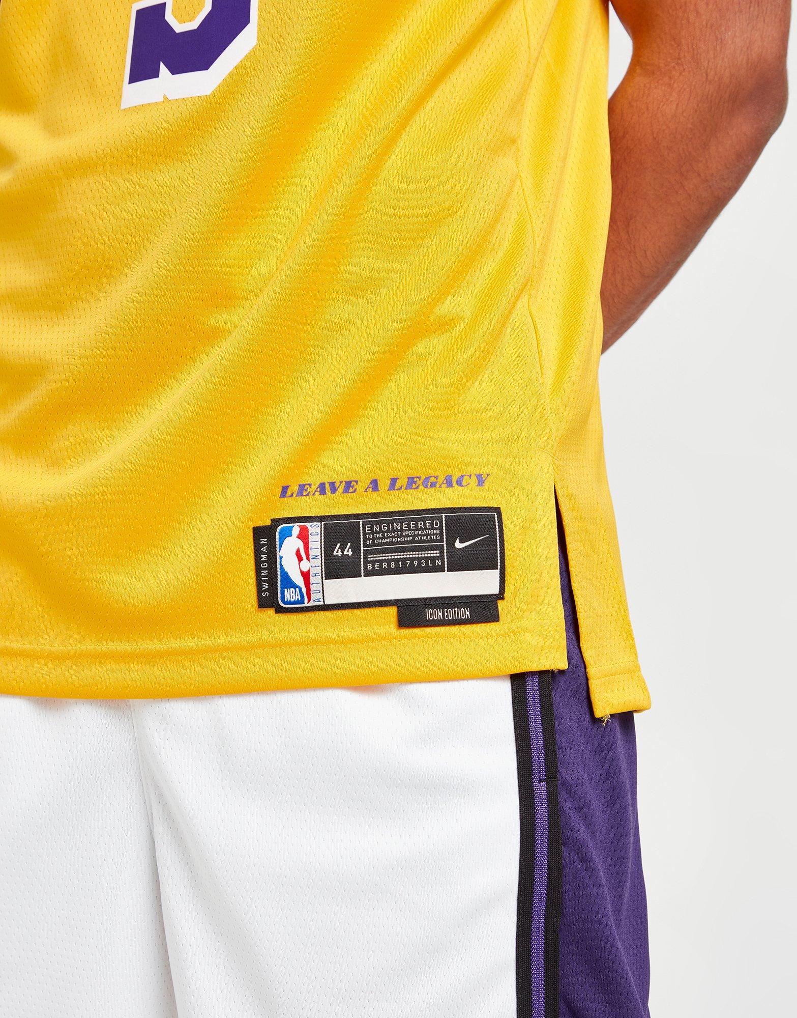 Nike NBA LA Lakers Davis #3 Swingman Jersey