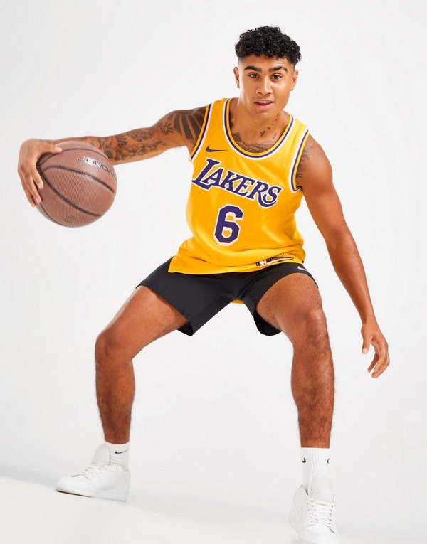ik ben verdwaald mengsel Heiligdom Nike NBA Los Angeles Lakers James #6 Swingman Jersey | JD Sports Global