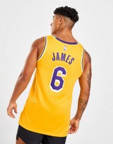 Nike NBA Los Angeles Lakers James #6 Swingman Jersey Herren