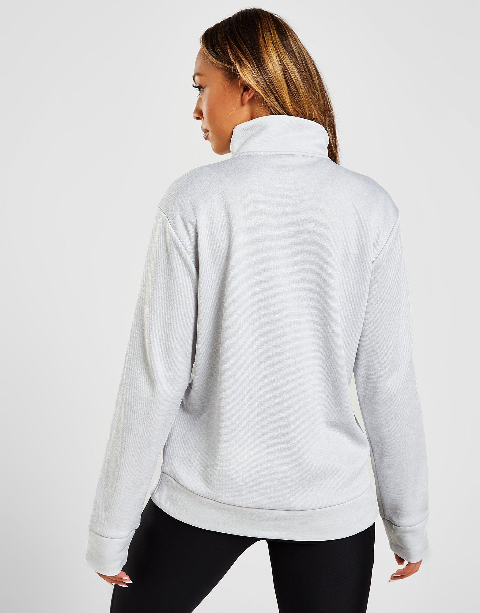 Grey Under Armour UA Armour Fleece 1/4 Zip Top - JD Sports Ireland