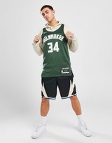 Nike Milwaukee Bucks Icon Edition 2022/23 Swingman Nike NBA-jersey met Dri-FIT